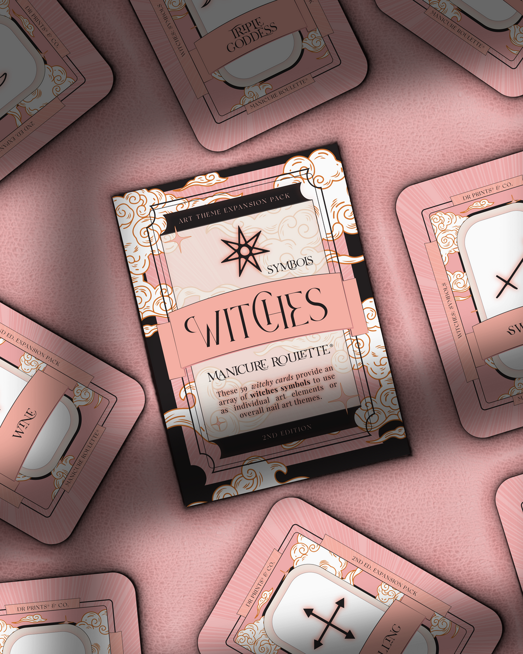 Manicure Roulette Witches Symbols | Art Theme Symbols Expansion Pack