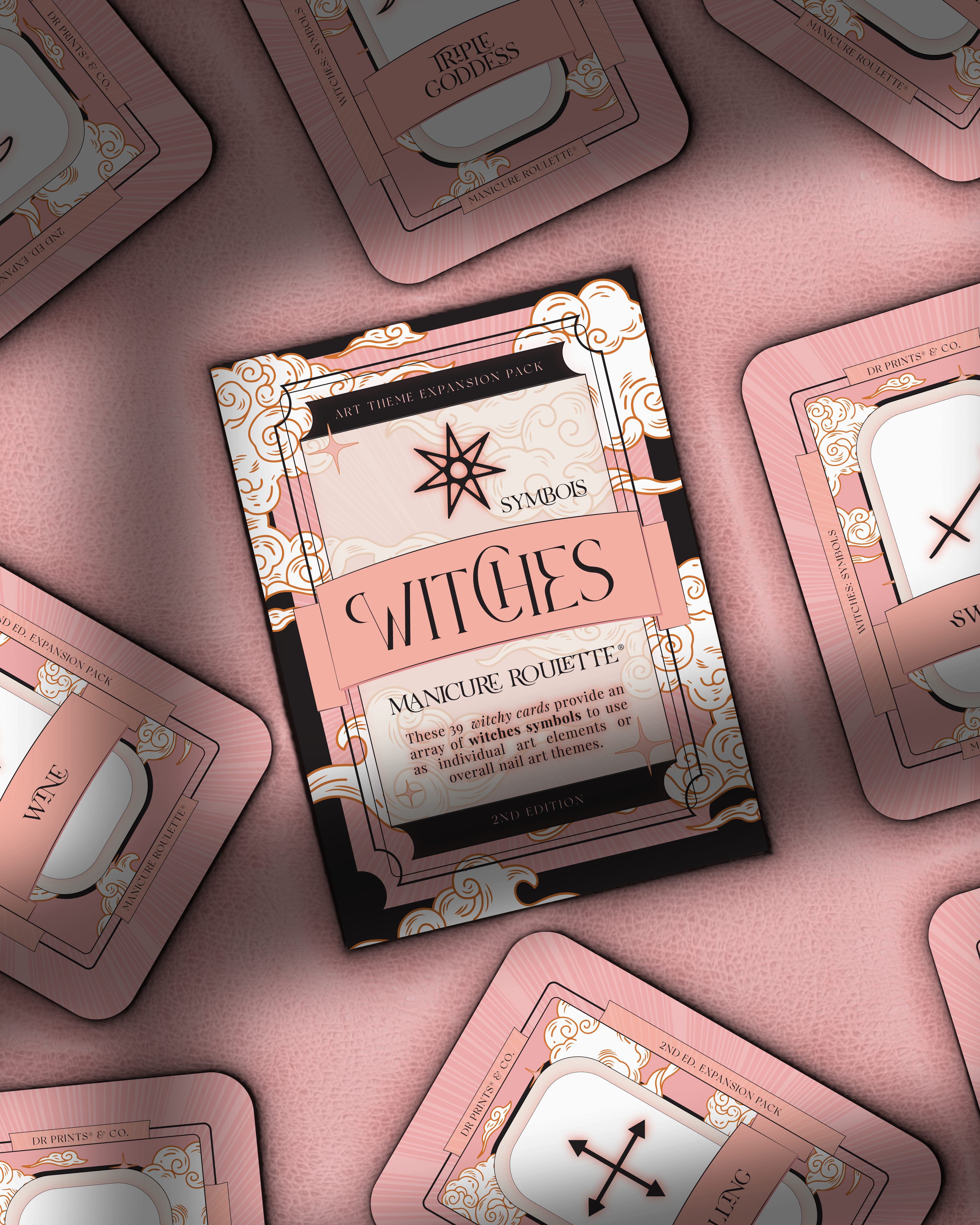 Manicure Roulette Witches Symbols | Art Theme Symbols Expansion Pack
