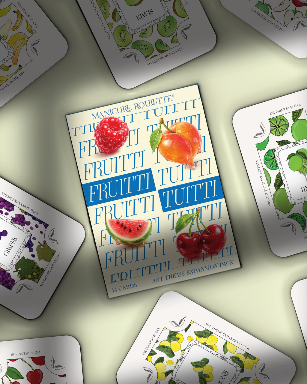 Manicure Roulette Fruitti Tutti | Fruit Art Theme Expansion Pack