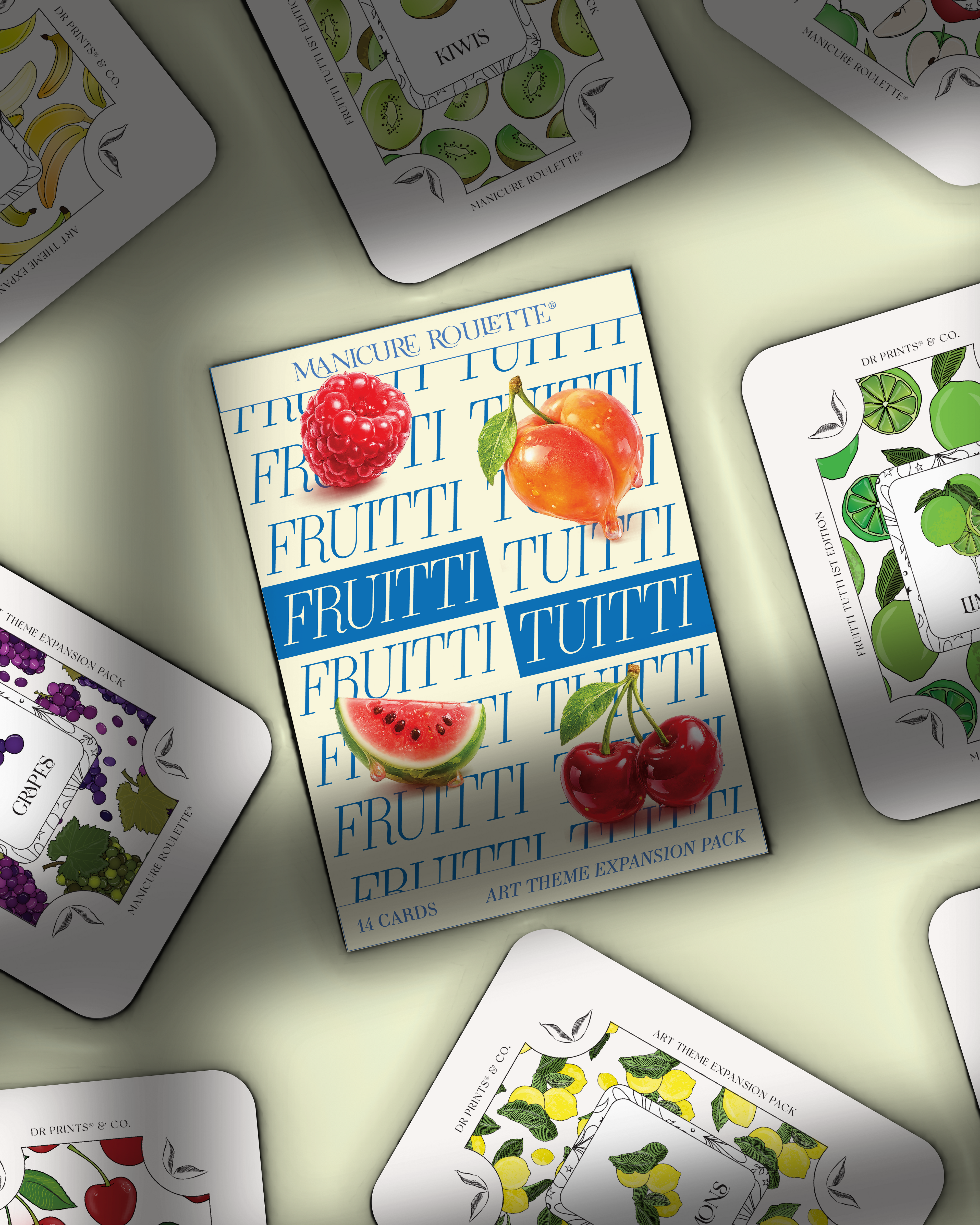 Manicure Roulette Fruitti Tutti | Fruit Art Theme Expansion Pack