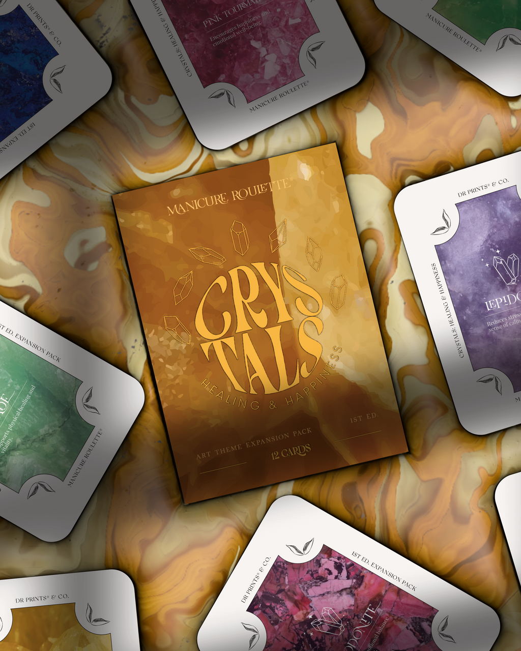 Manicure Roulette Crystals: Healing & Happiness | Art Theme Expansion Pack