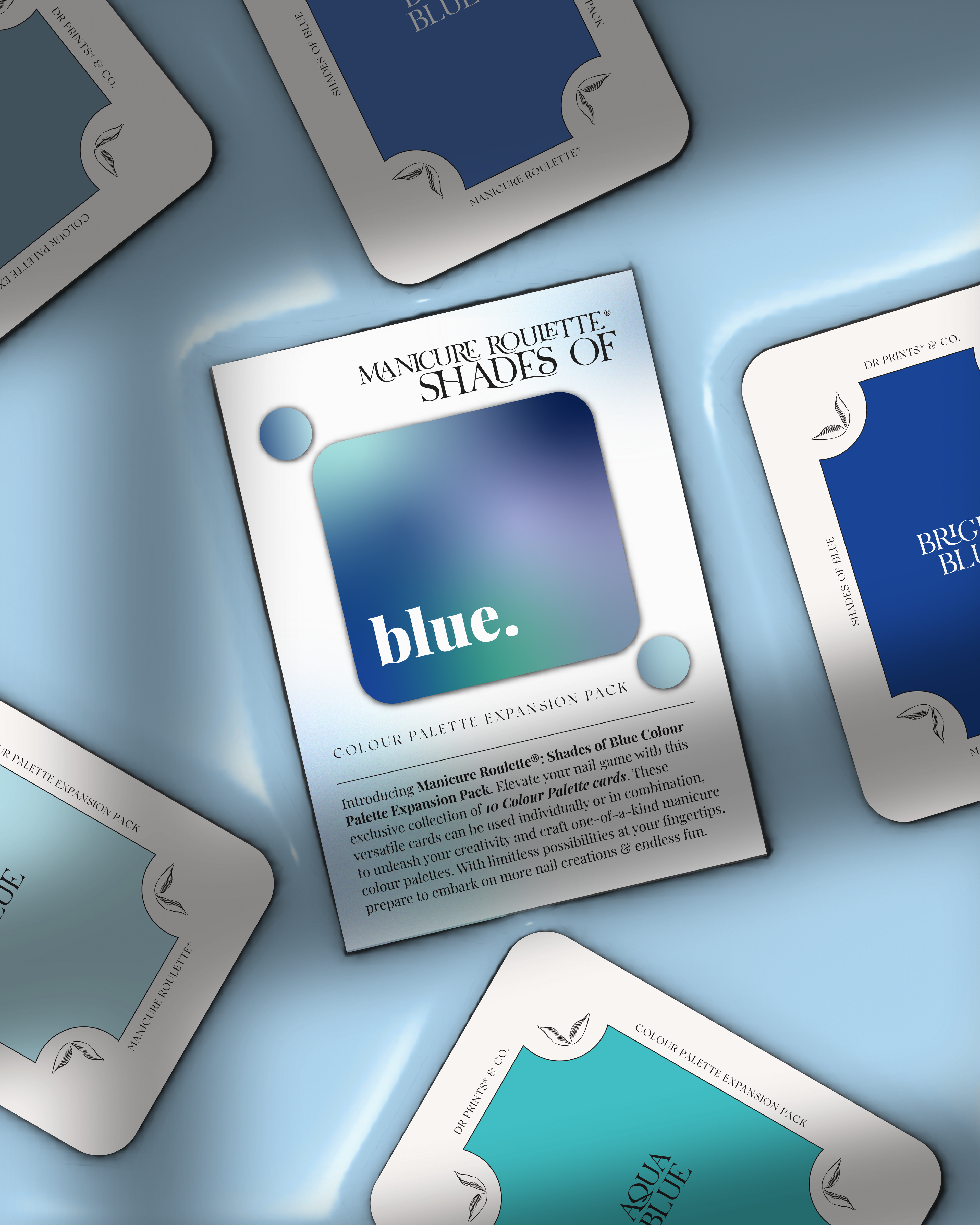 Manicure Roulette Shades of Blue | Blue Colours Colour Palette Expansion Pack
