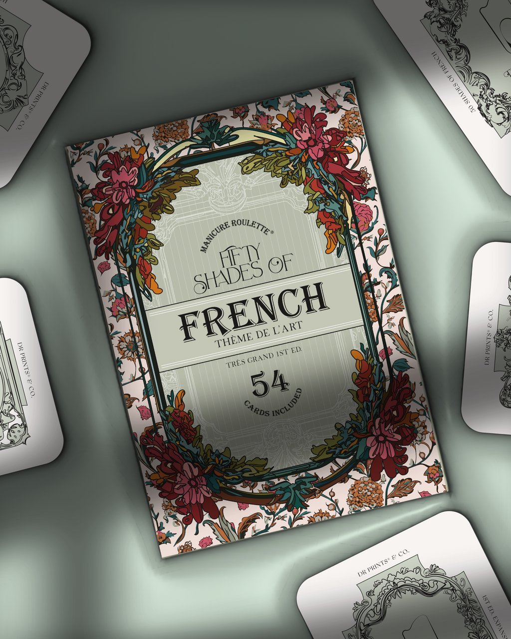 Manicure Roulette Fifty Shades of French | French Manicure Art Theme Expansion Pack