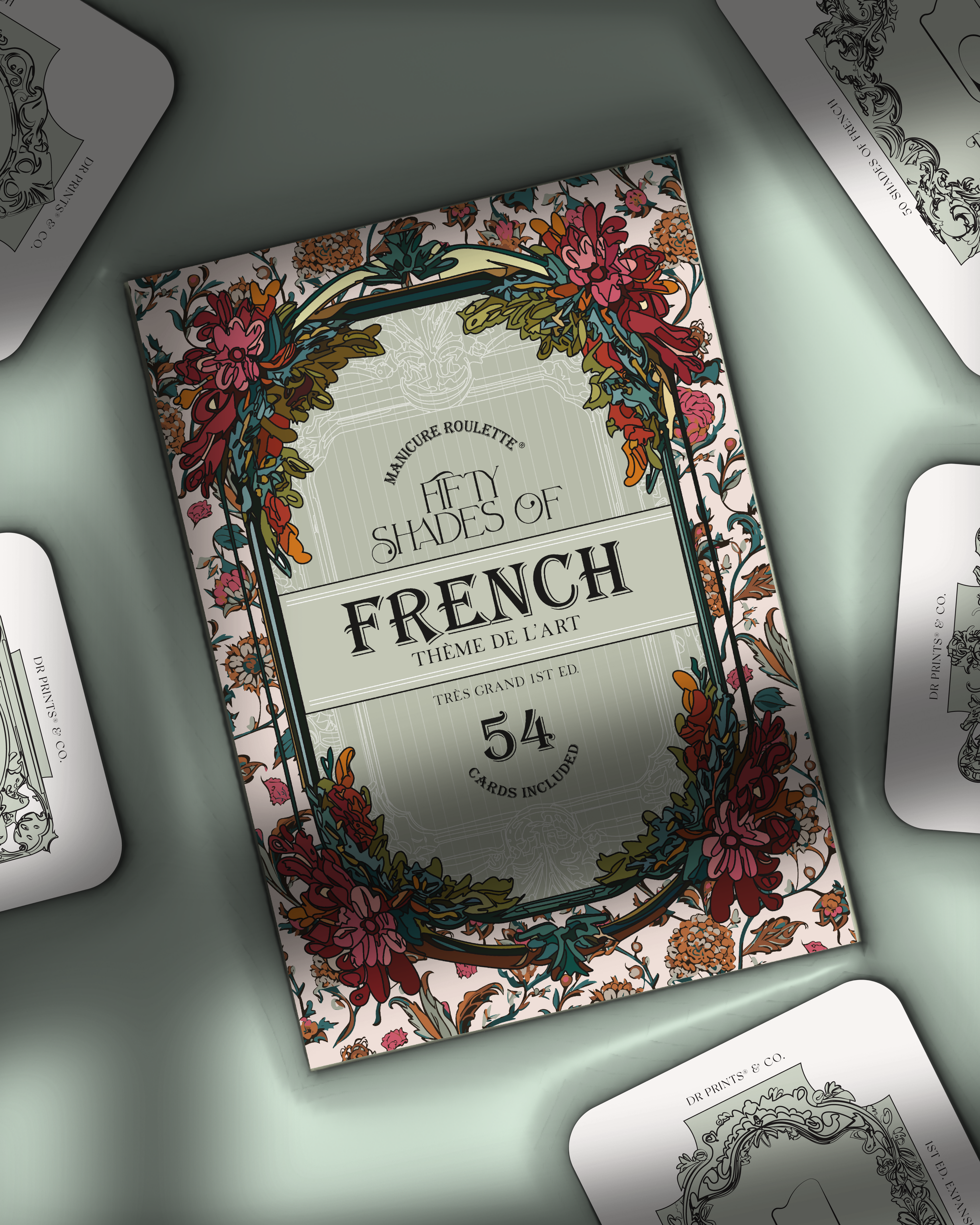 Manicure Roulette Fifty Shades of French | French Manicure Art Theme Expansion Pack