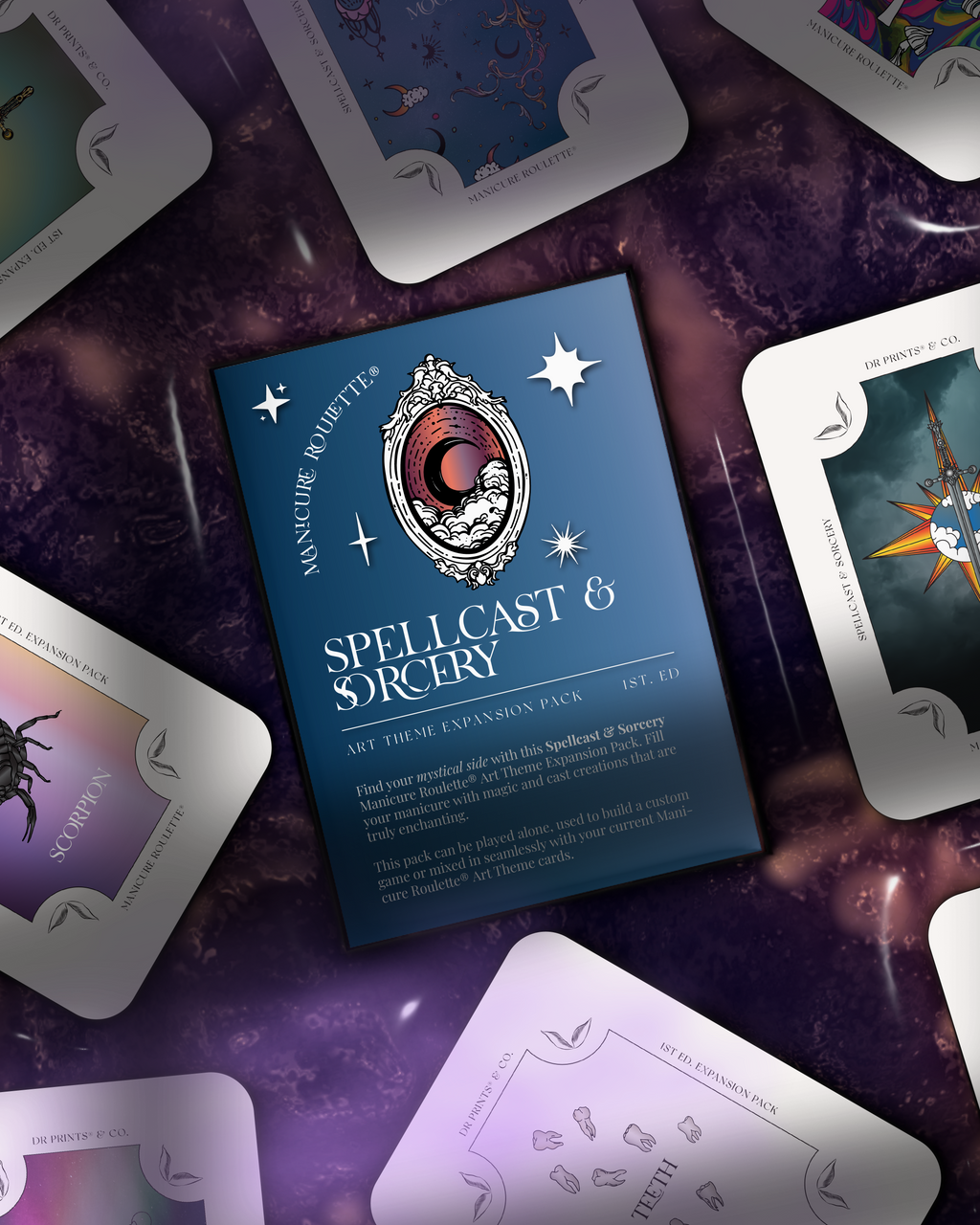 Manicure Roulette Spellcast & Sorcery | Mystical & Magic Art Theme Expansion Pack