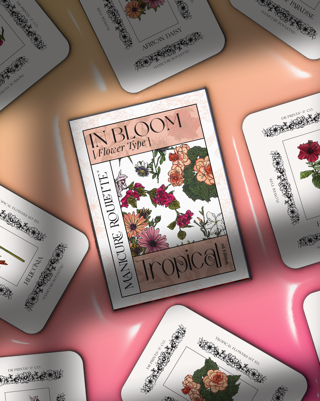 Manicure Roulette: In Bloom | Tropical Flower Type Expansion Pack