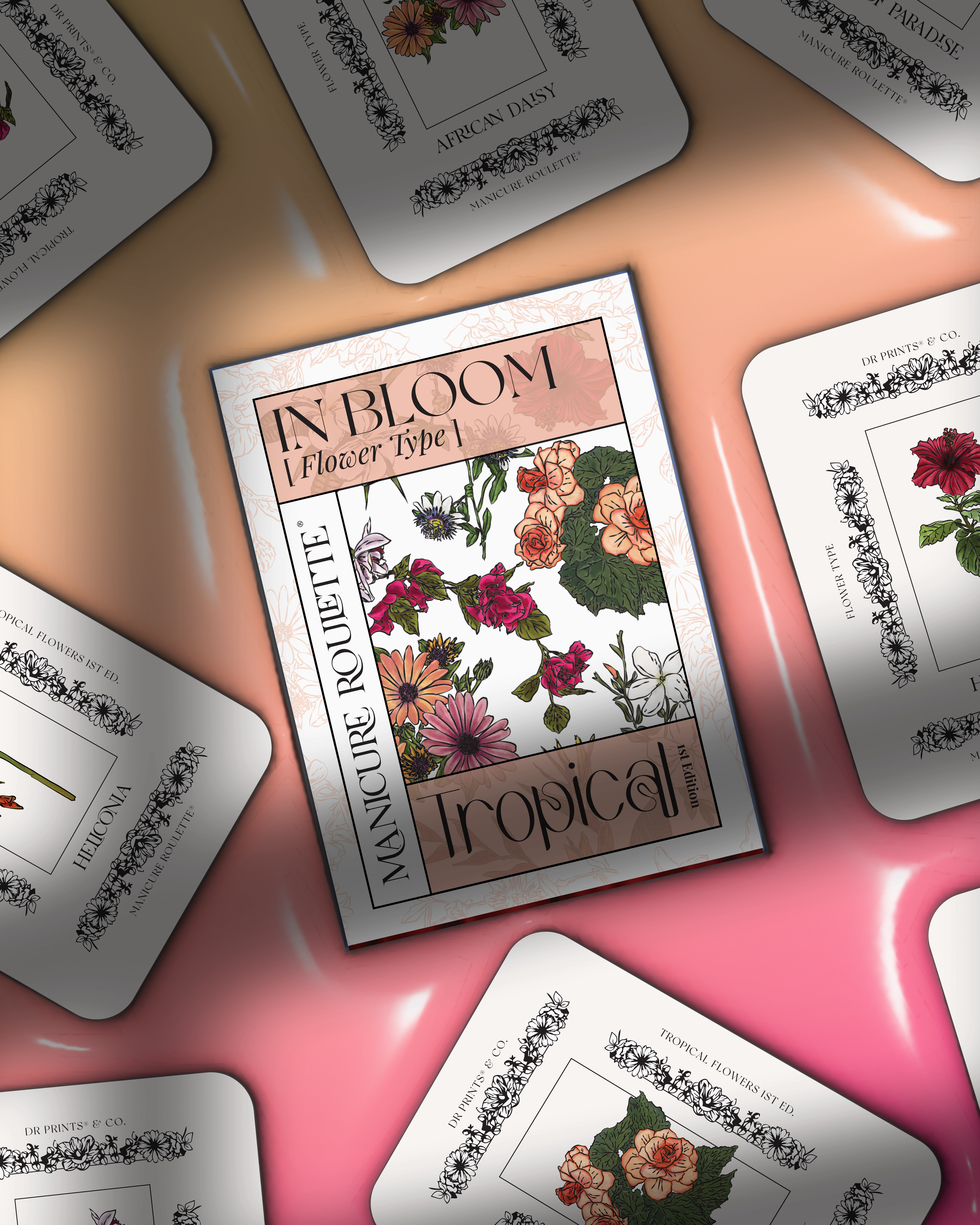 Manicure Roulette: In Bloom | Tropical Flower Type Expansion Pack