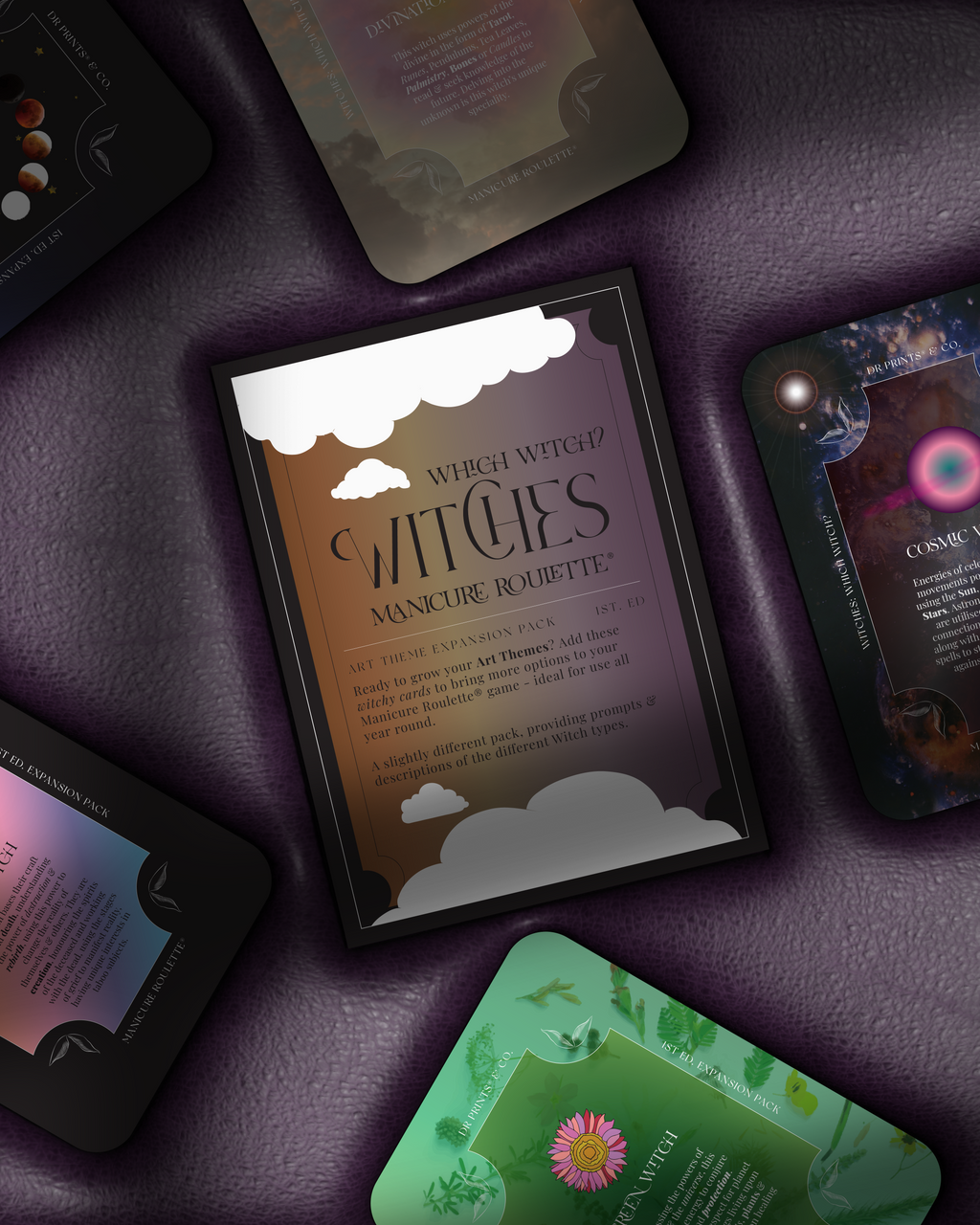Manicure Roulette Witches Which Witch? | Art Theme Expansion Pack