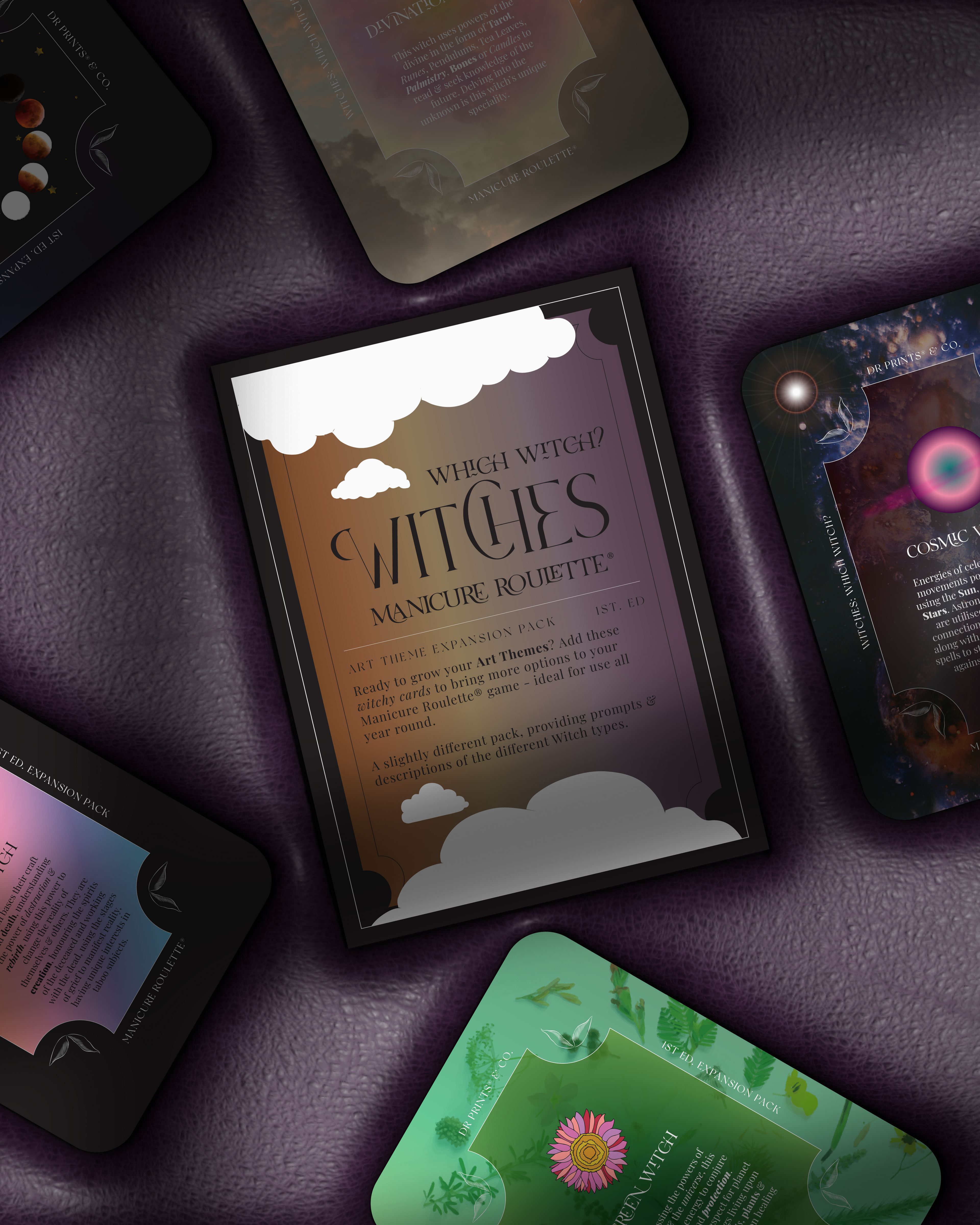 Manicure Roulette Witches Which Witch? | Art Theme Expansion Pack
