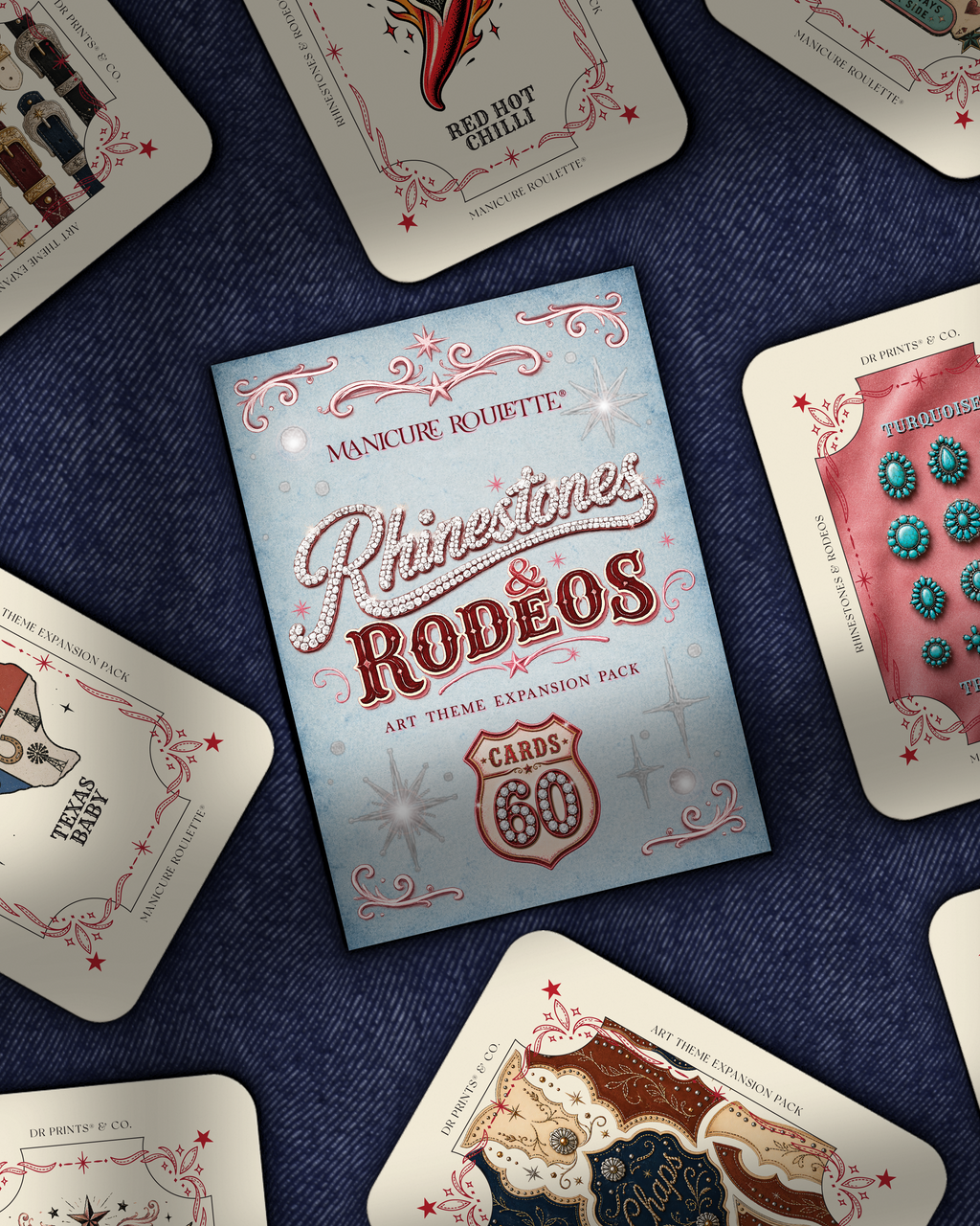Manicure Roulette Rhinestones & Rodeos | Cowgirl Art Theme Expansion Pack