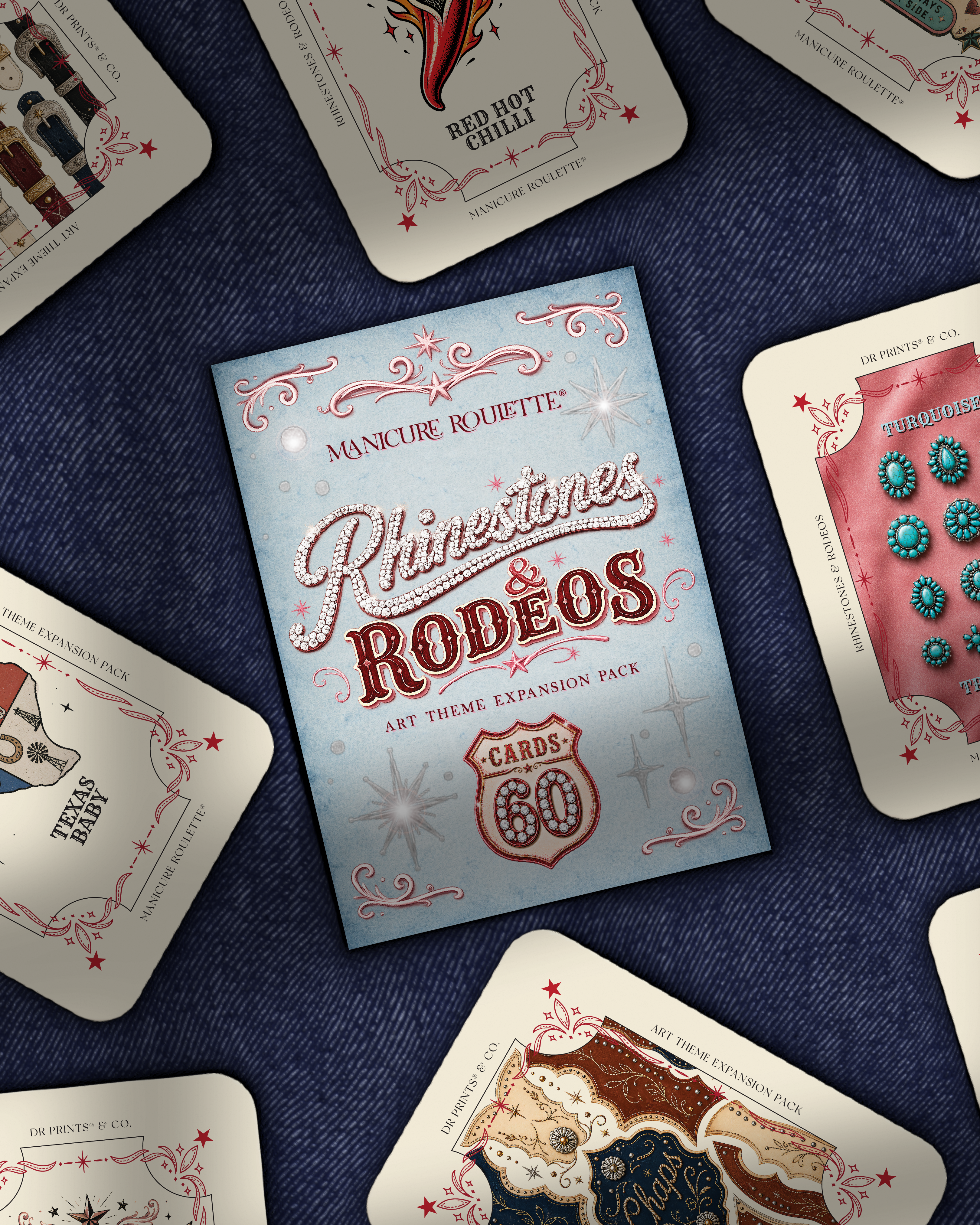 Manicure Roulette Rhinestones & Rodeos | Cowgirl Art Theme Expansion Pack