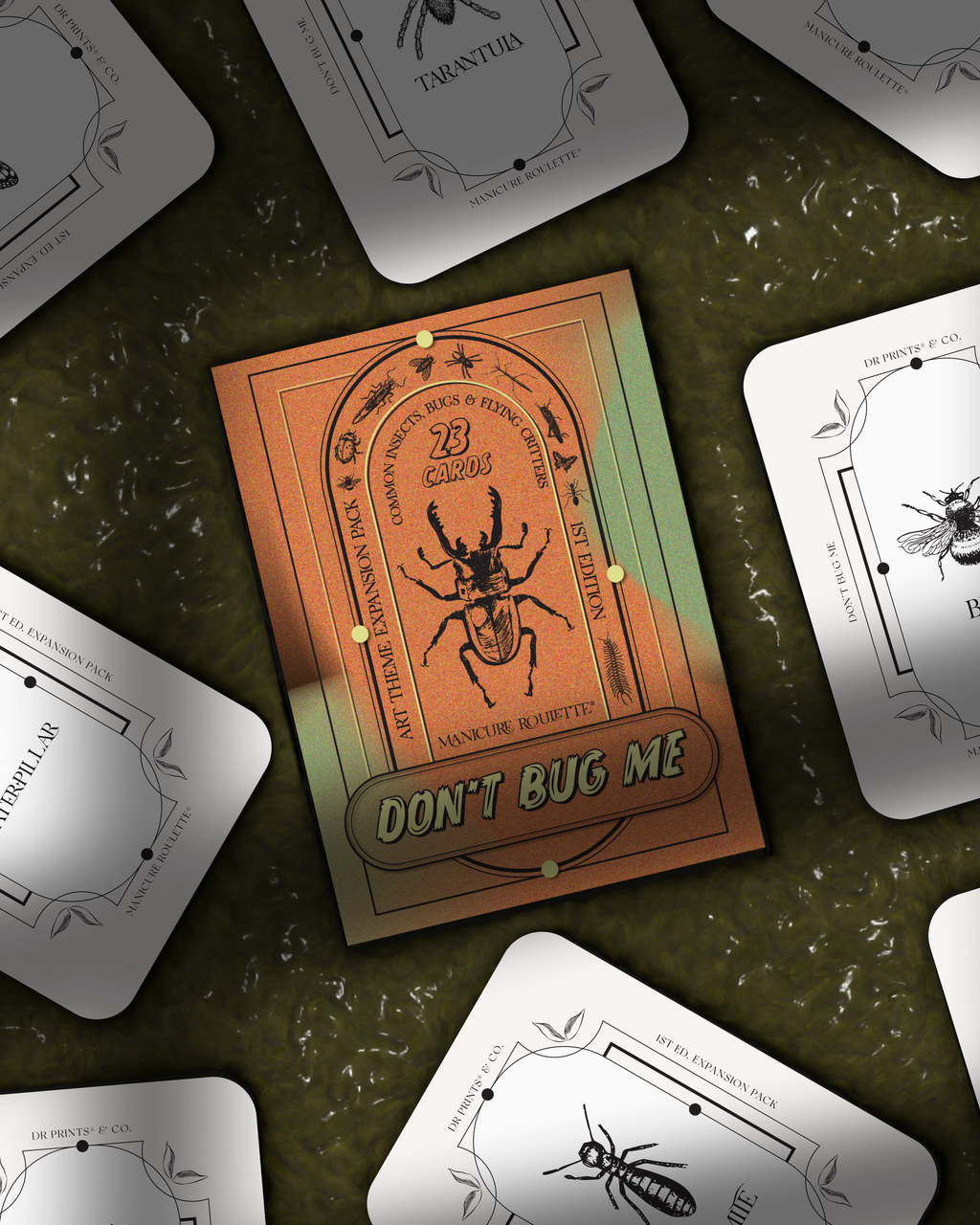 Manicure Roulette Don't Bug Me | Insects, Critters and Bugs Art Theme Expansion Pack