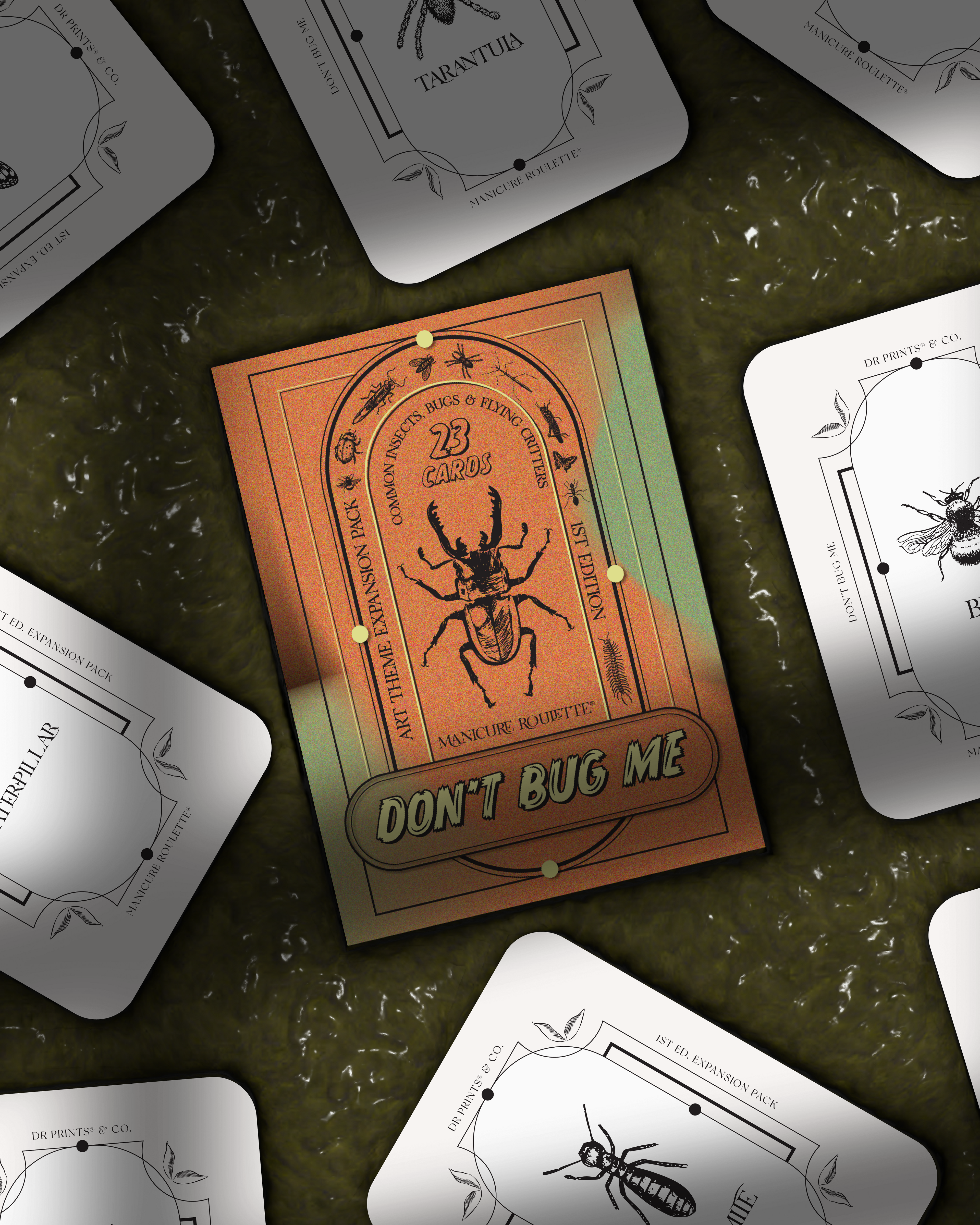 Manicure Roulette Don't Bug Me | Insects, Critters and Bugs Art Theme Expansion Pack