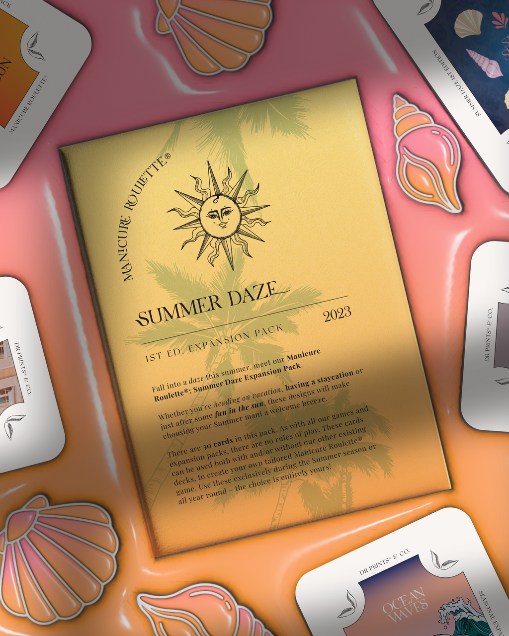 Manicure Roulette Summer Daze | Summer Holiday Seasonal Expansion Pack