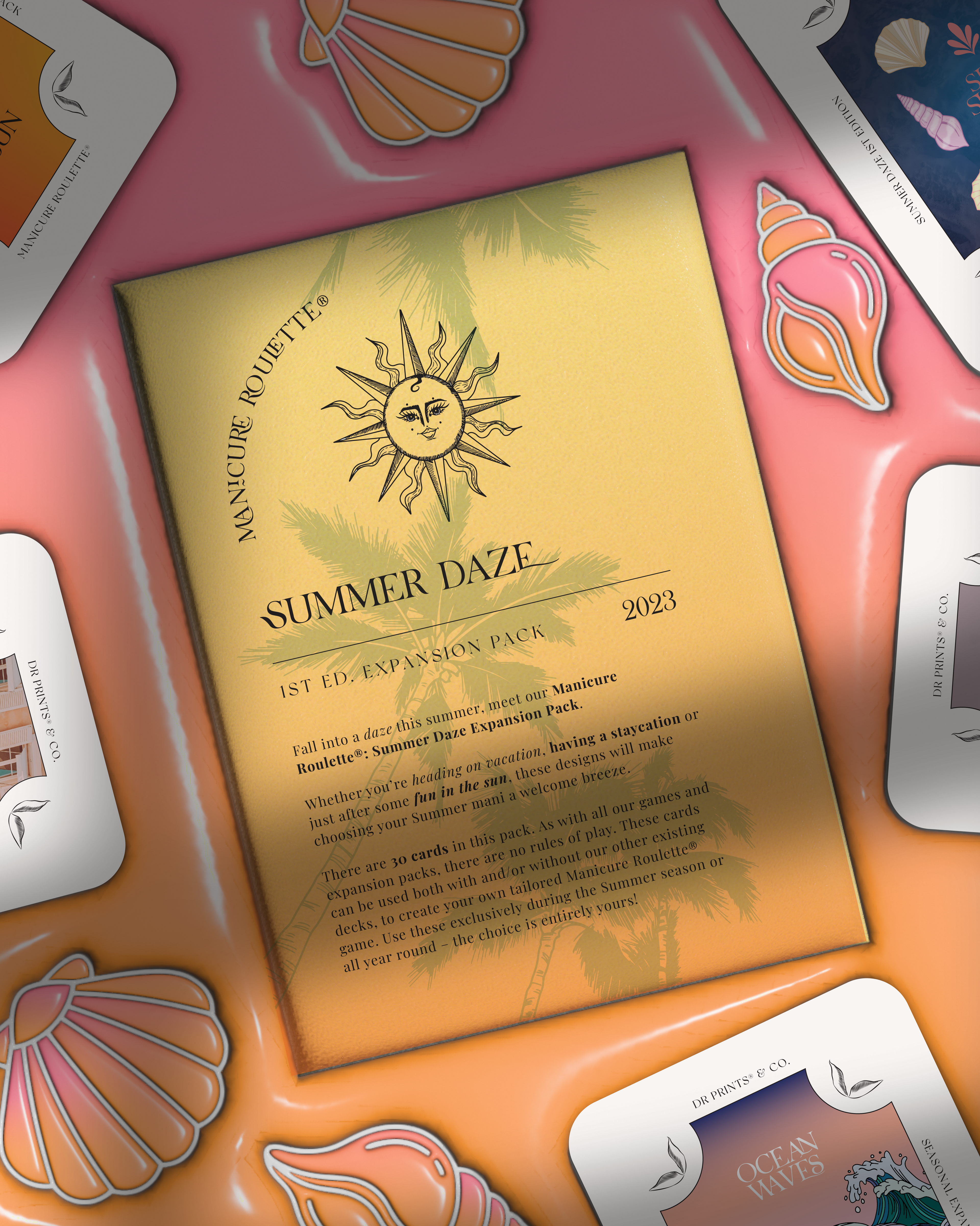 Manicure Roulette Summer Daze | Summer Holiday Seasonal Expansion Pack