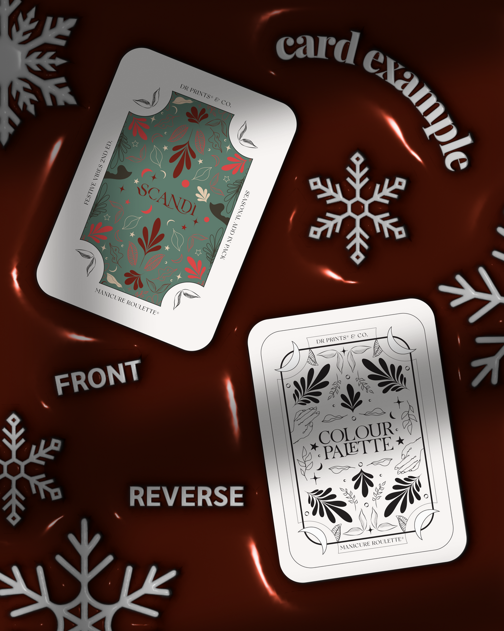 Manicure Roulette Festive Vibes | Christmas Holiday Seasonal Add-In Expansion Pack