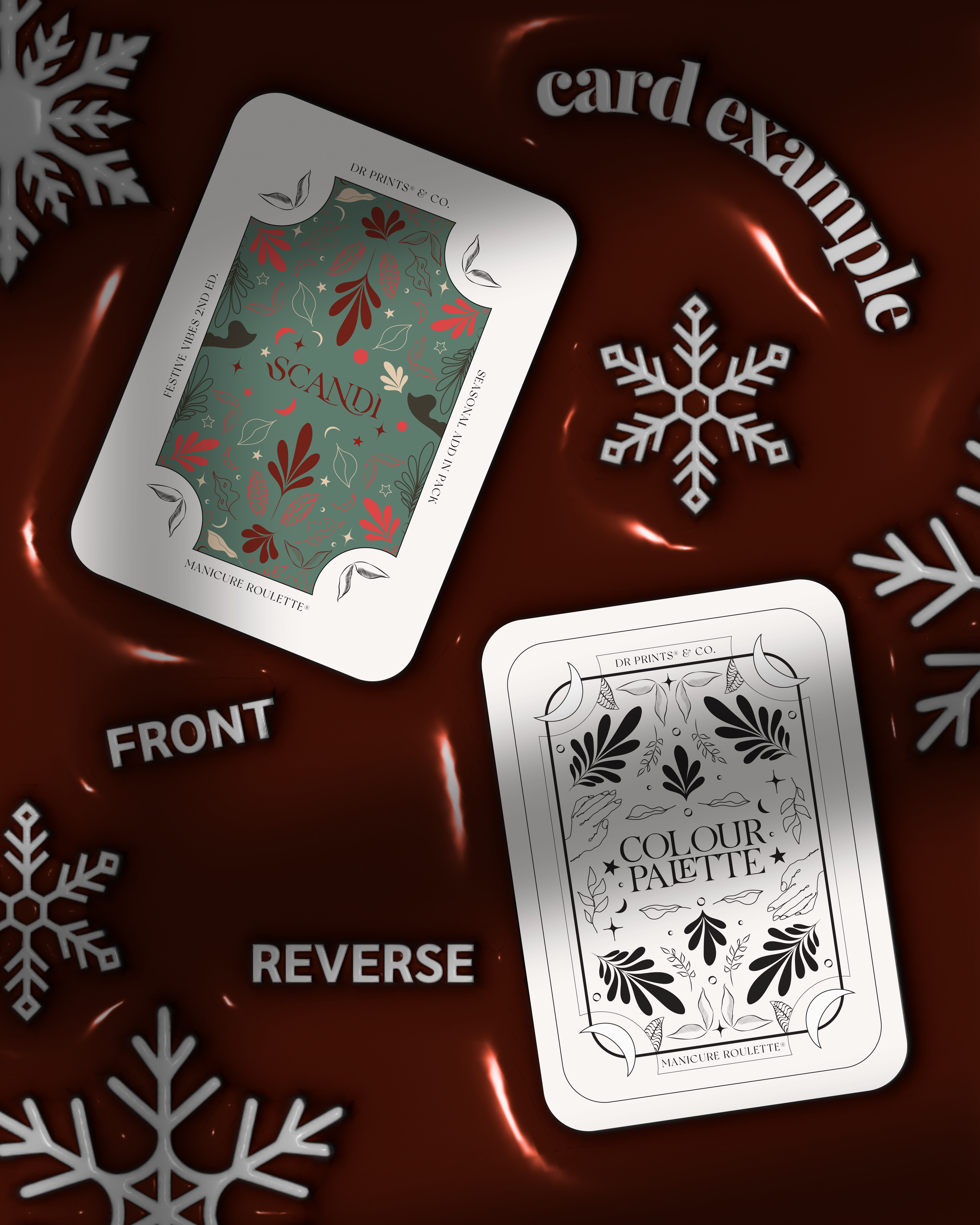 Manicure Roulette Festive Vibes | Christmas Holiday Seasonal Add-In Expansion Pack