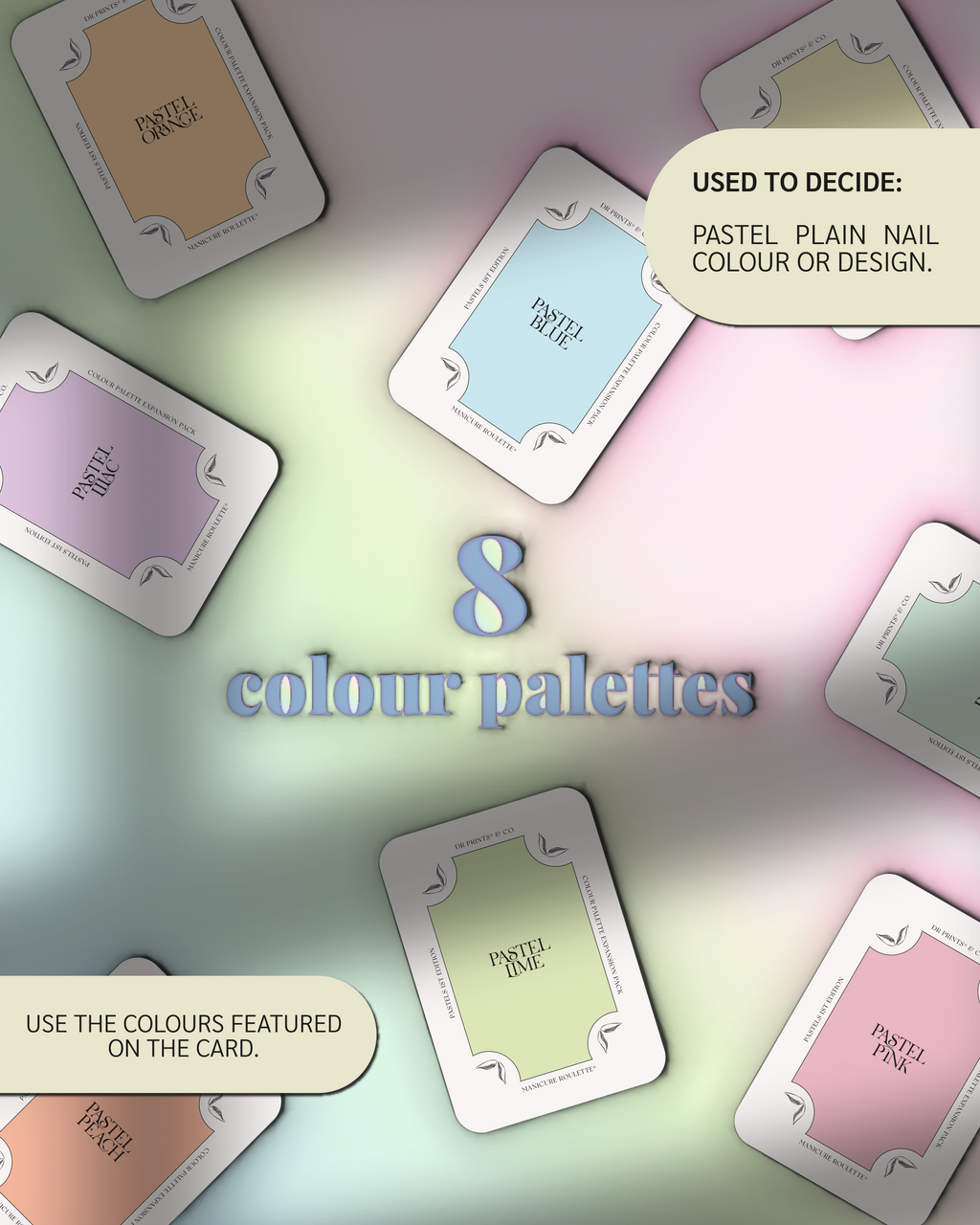 Manicure Roulette Pastels | Colour Palette Expansion Pack