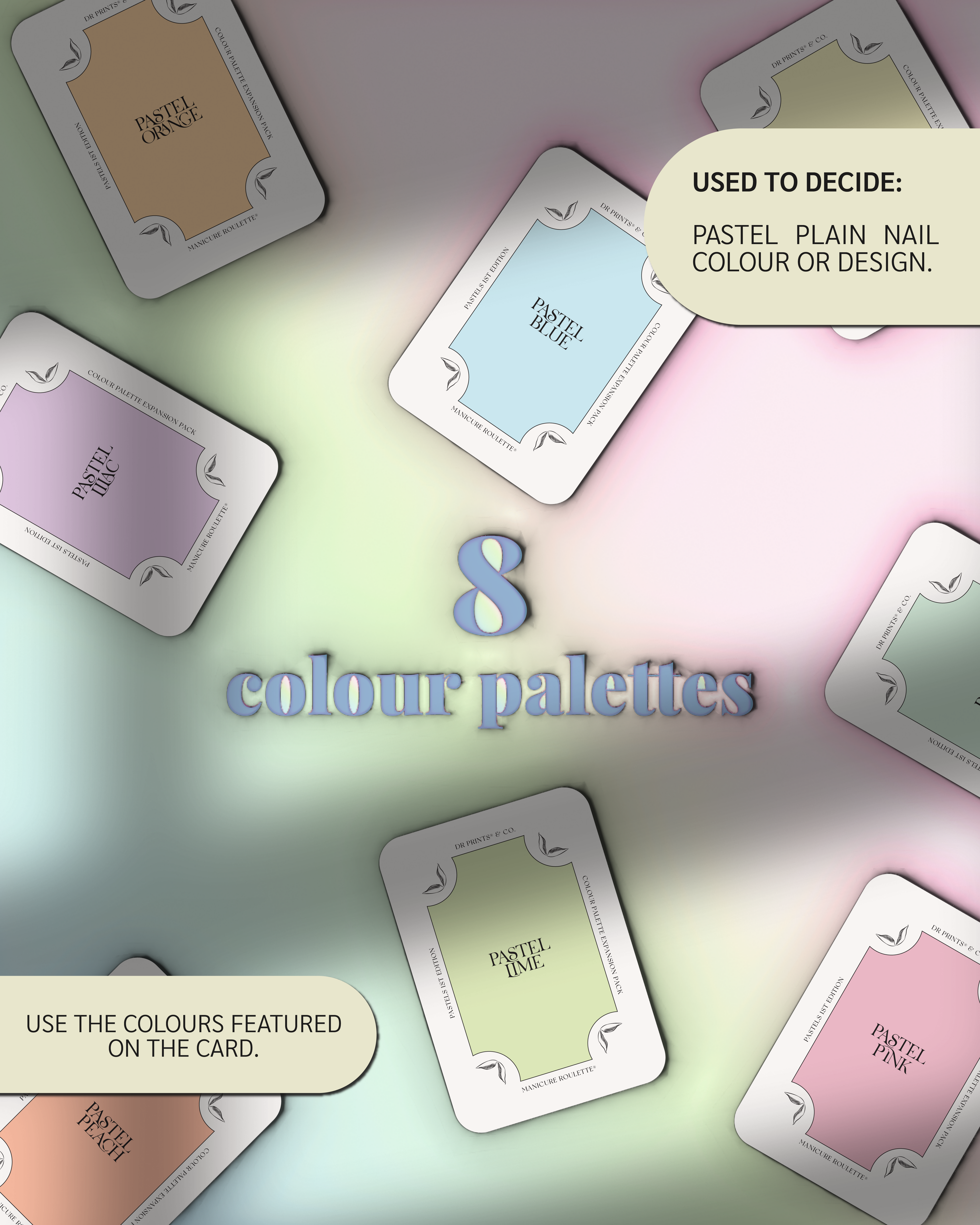 Manicure Roulette Pastels | Colour Palette Expansion Pack