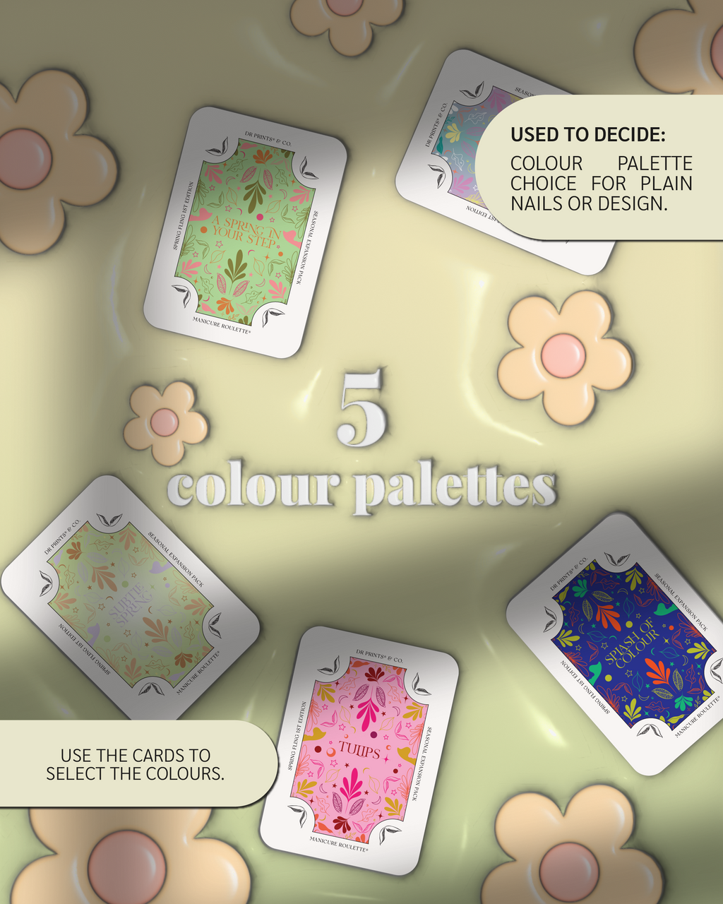 Manicure Roulette: Spring Fling | Spring Seasonal Expansion Pack