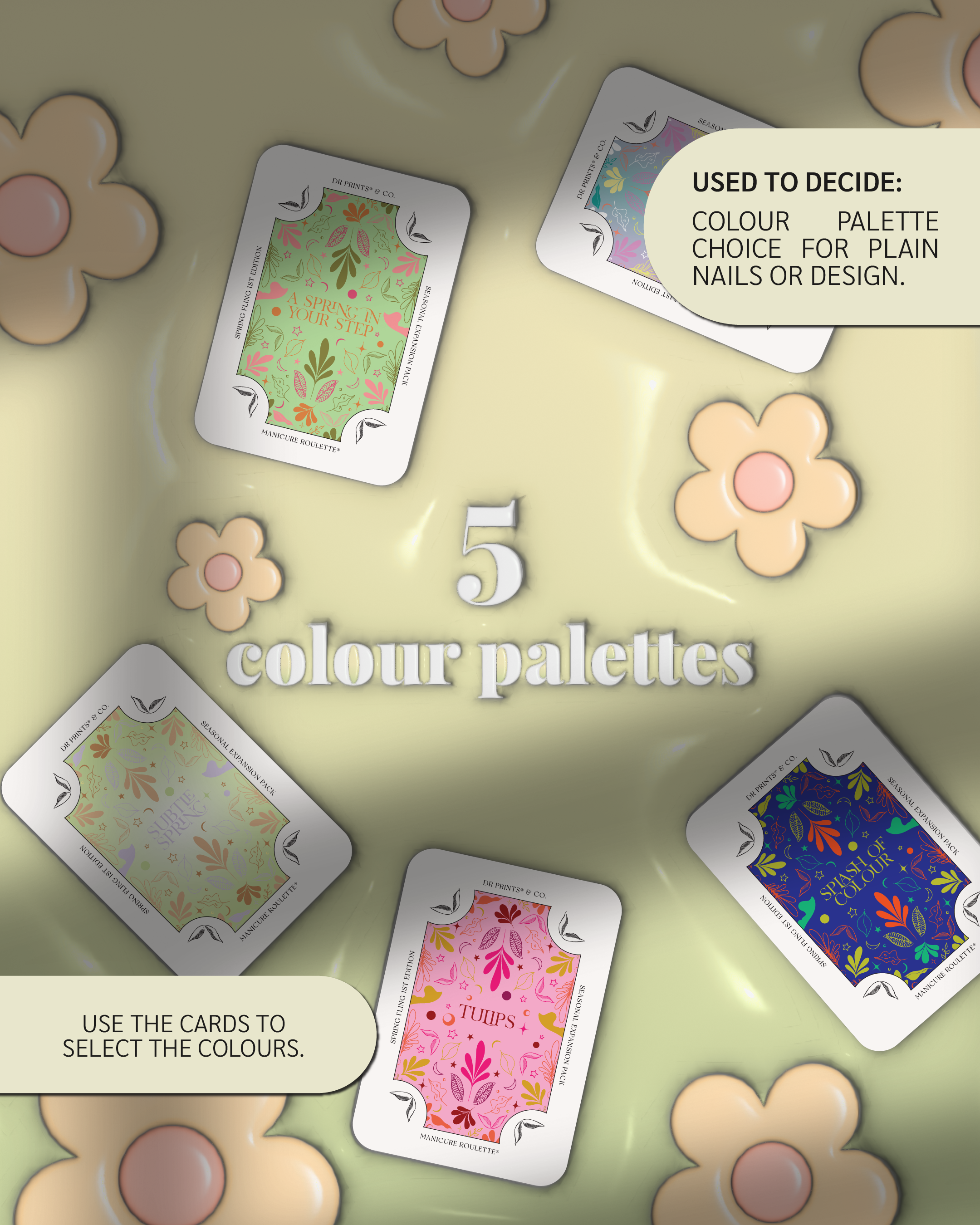 Manicure Roulette: Spring Fling | Spring Seasonal Expansion Pack
