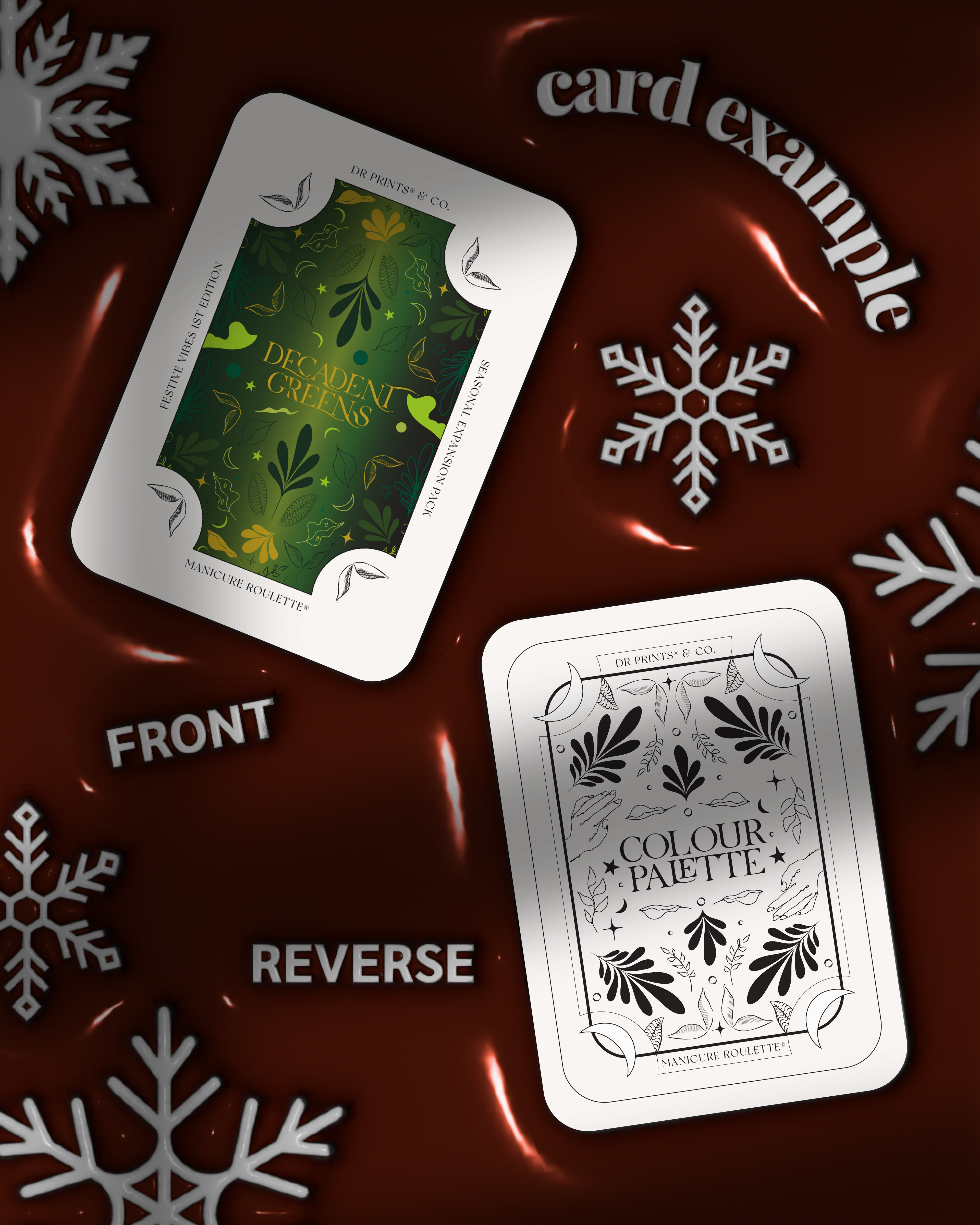 Manicure Roulette Festive Vibes | Christmas Holiday Seasonal Expansion Pack