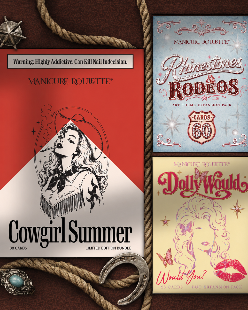 Manicure Roulette Cowgirl Summer | Limited Edition Discounted Bundle (Worth £99.98)