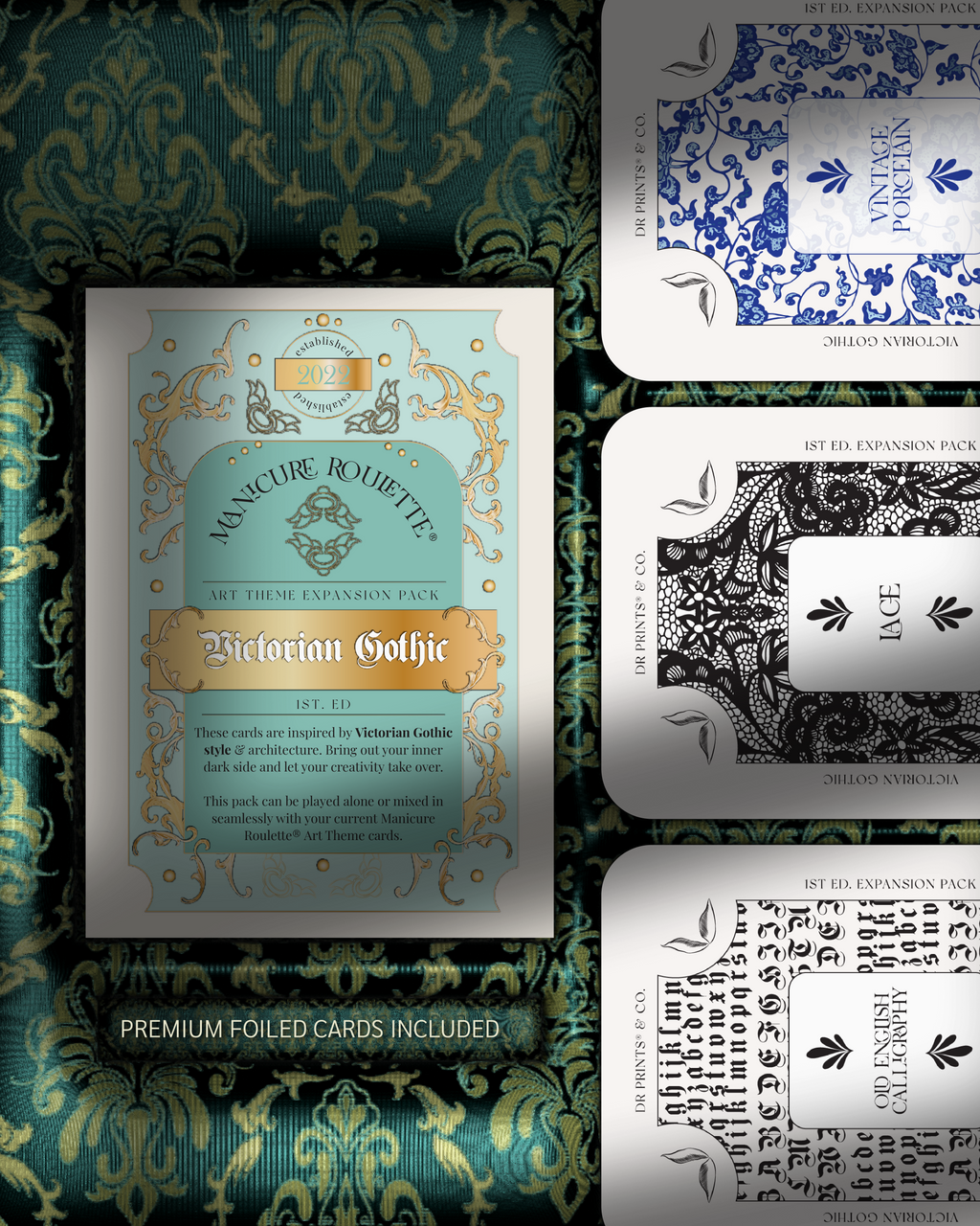 Manicure Roulette Victorian Gothic | Art Theme Expansion Pack
