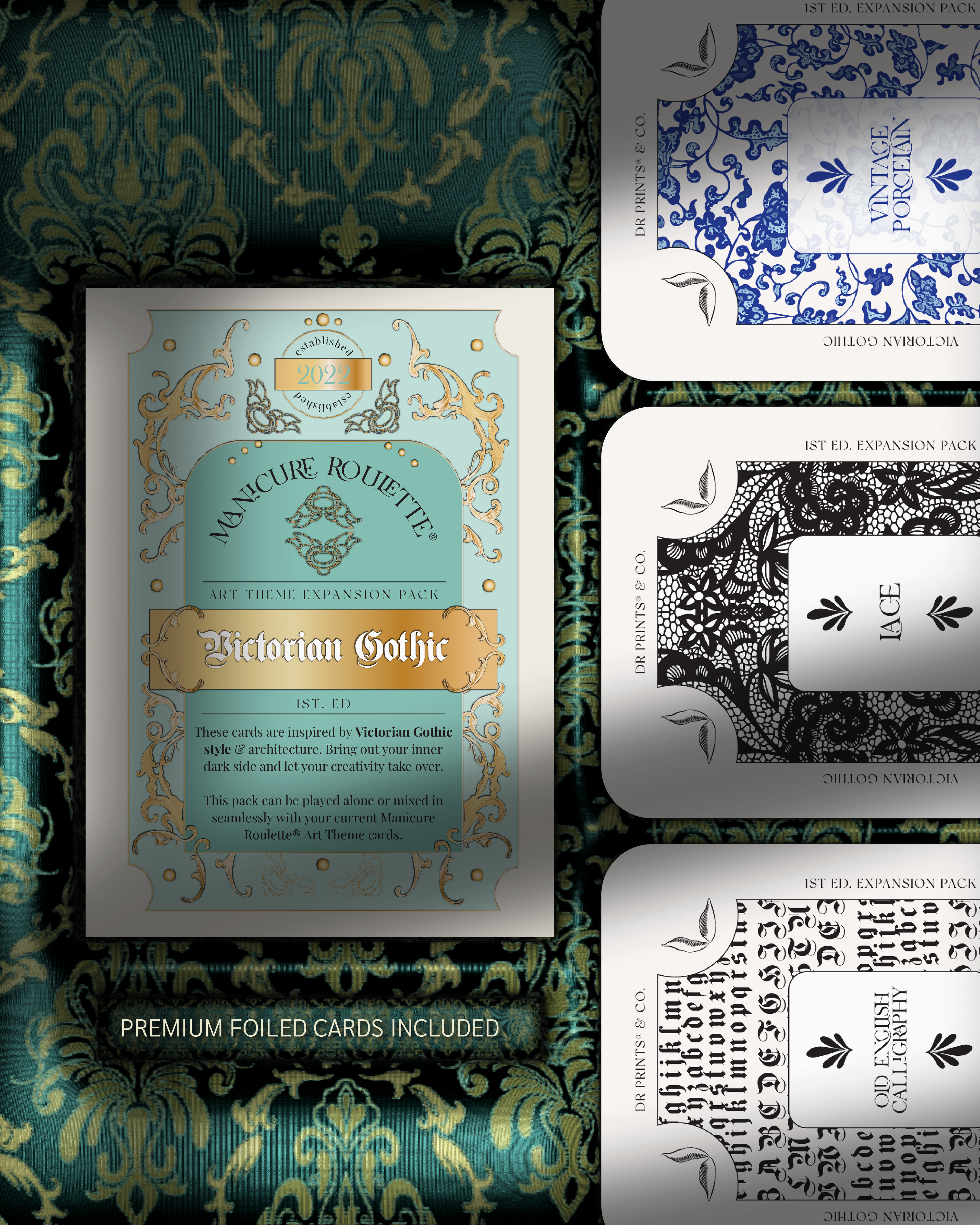 Manicure Roulette Victorian Gothic | Art Theme Expansion Pack