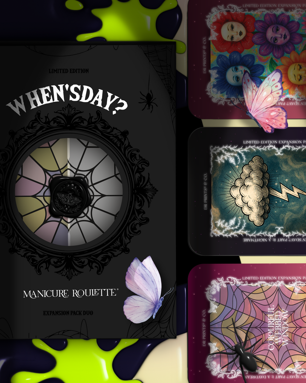 Manicure Roulette When'sDay | Limited Edition Art Theme Expansion Pack Duo