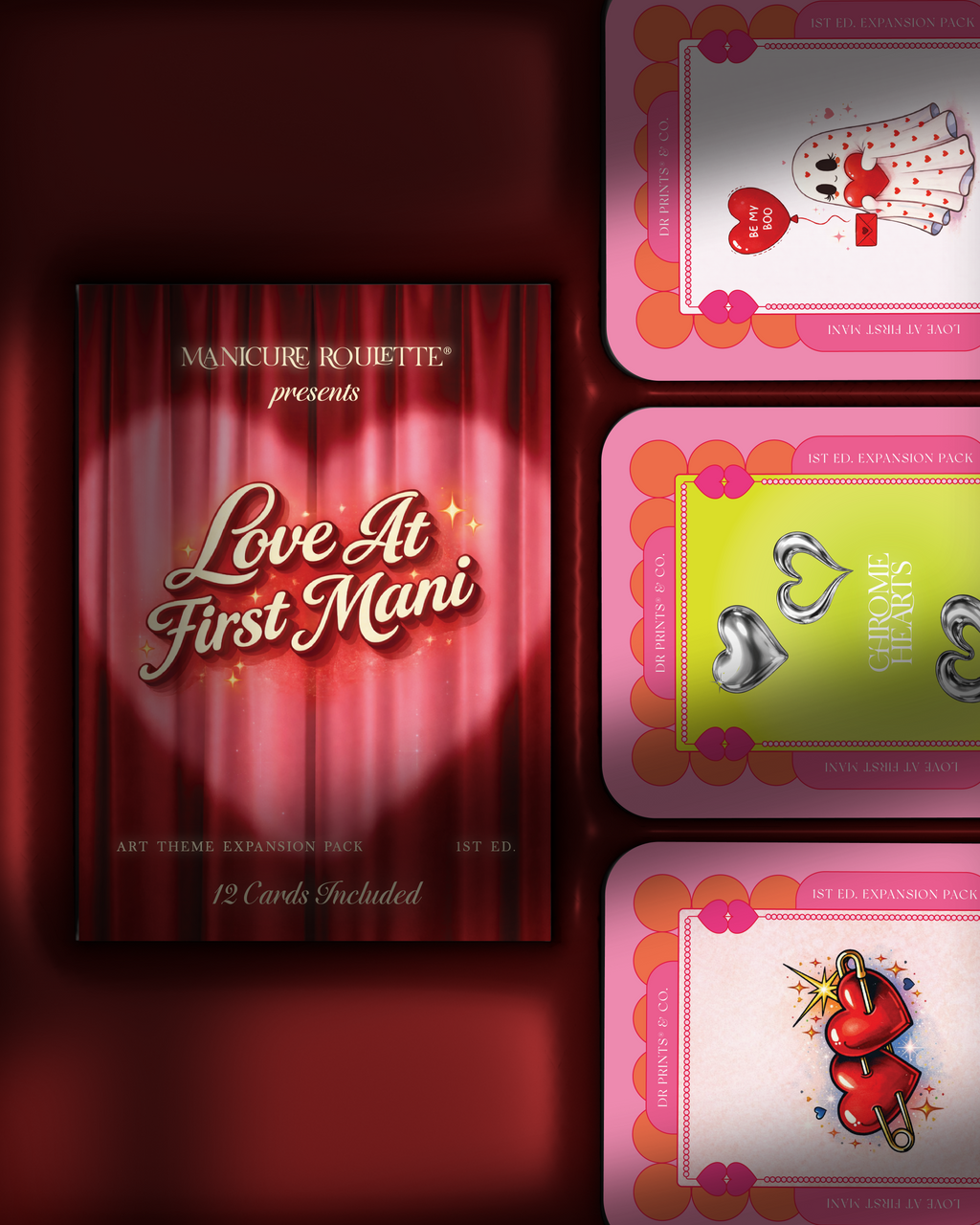 Manicure Roulette Love At First Mani | Art Theme Expansion Pack
