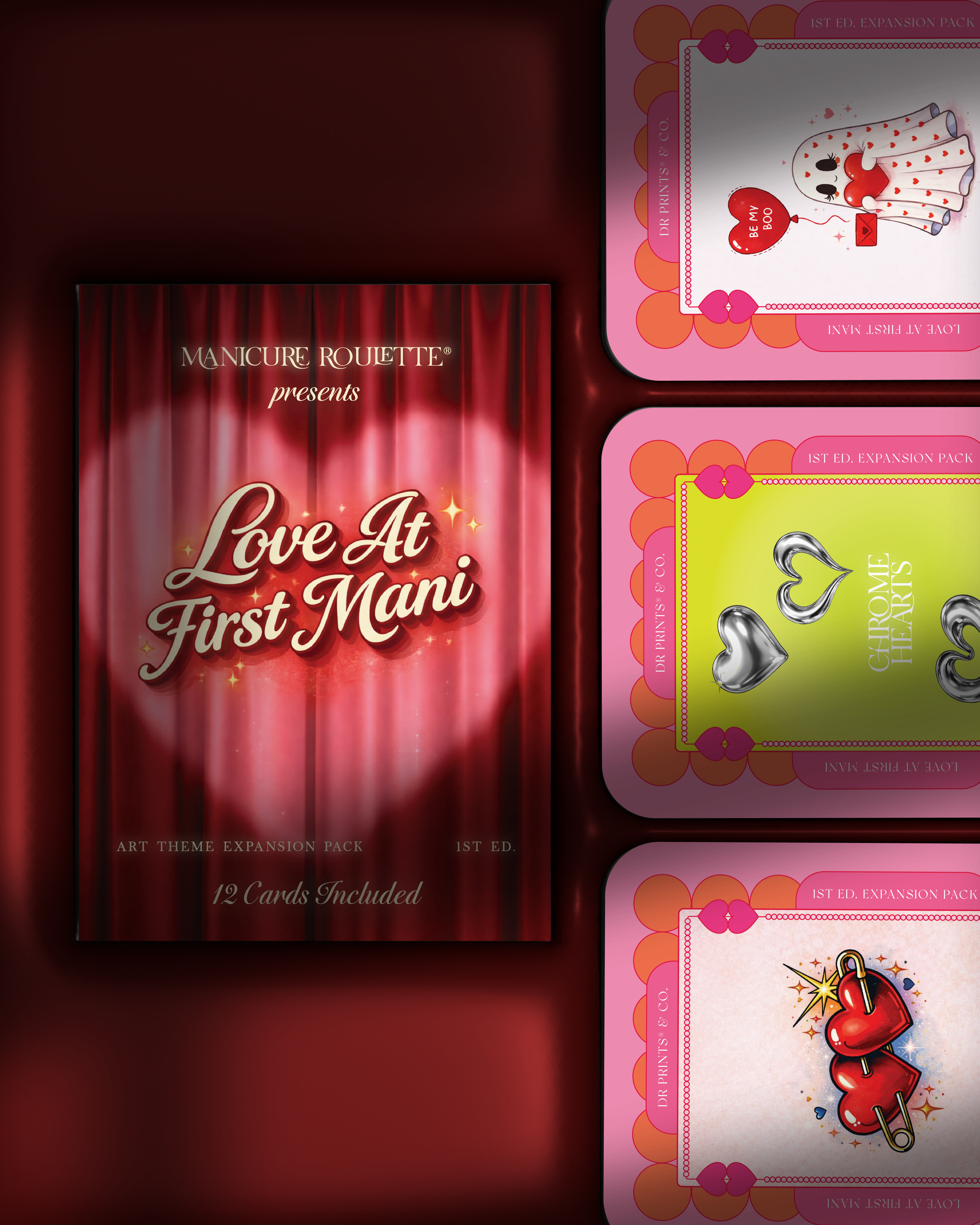 Manicure Roulette Love At First Mani | Art Theme Expansion Pack