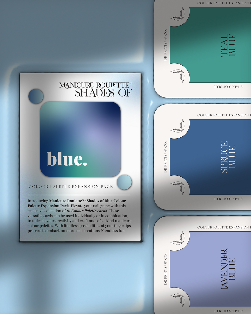 Manicure Roulette Shades of Blue | Blue Colours Colour Palette Expansion Pack
