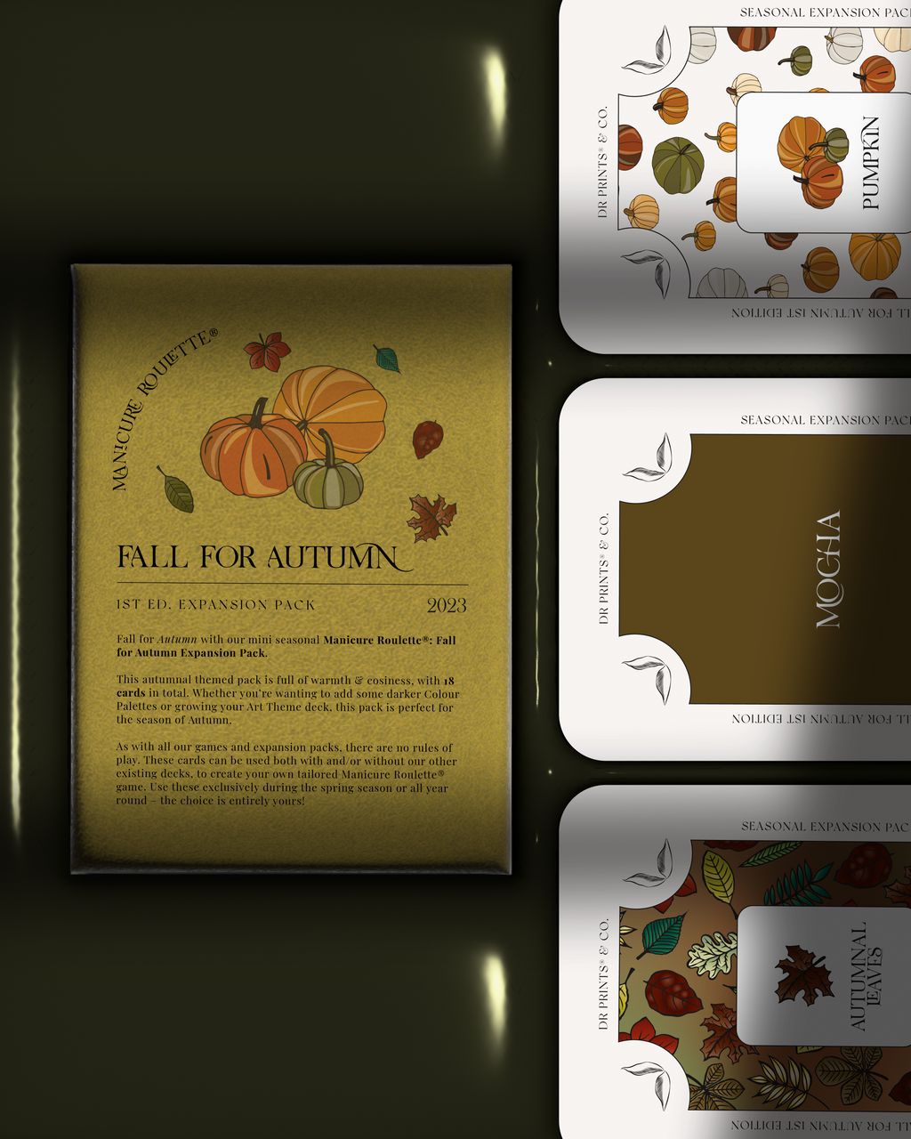 Manicure Roulette Fall For Autumn | Autumnal Fall Seasonal Expansion Pack