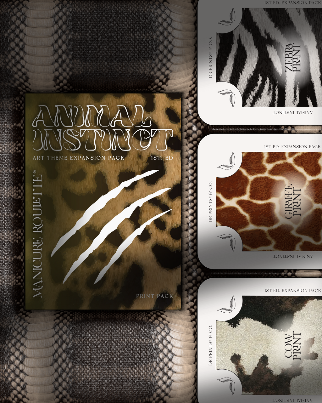 Manicure Roulette Animal Instinct | Art Theme Expansion Pack