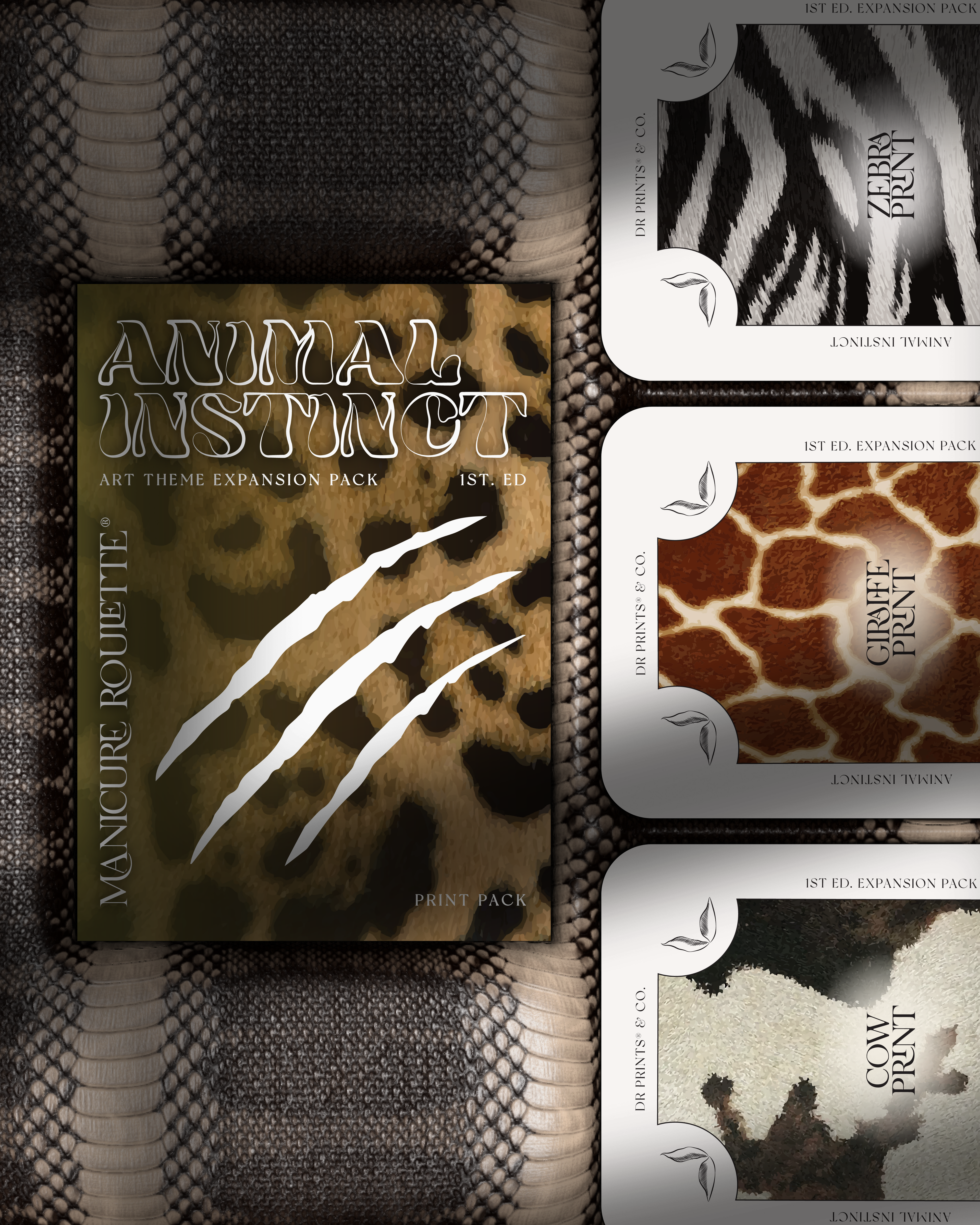 Manicure Roulette Animal Instinct | Art Theme Expansion Pack