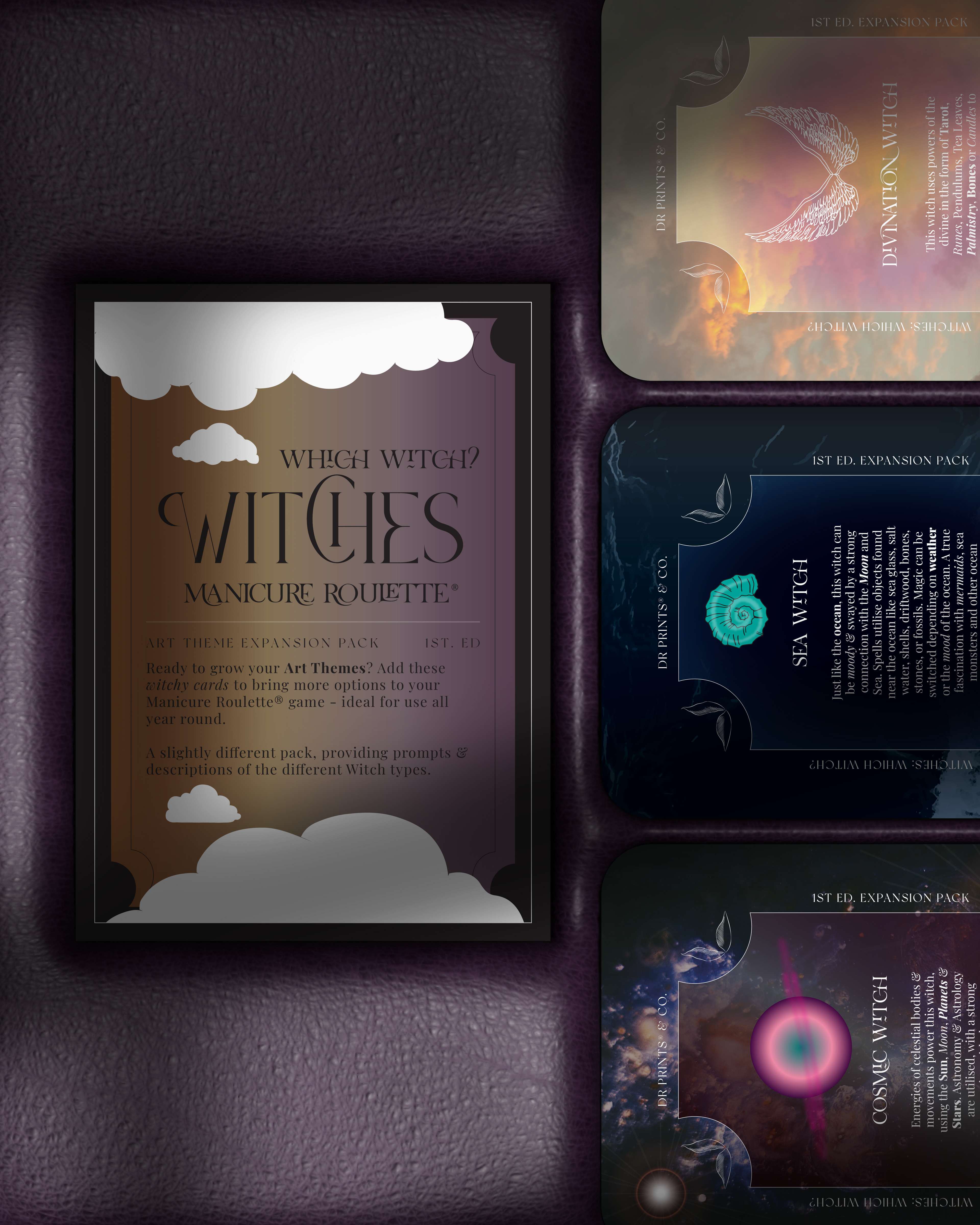 Manicure Roulette Witches Which Witch? | Art Theme Expansion Pack