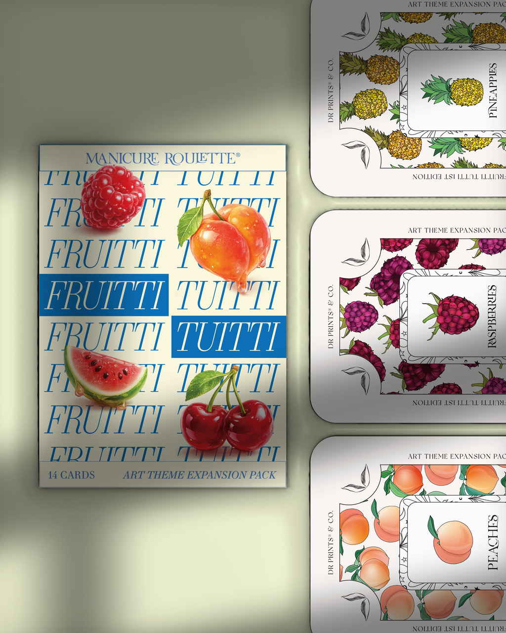 Manicure Roulette Fruitti Tutti | Fruit Art Theme Expansion Pack