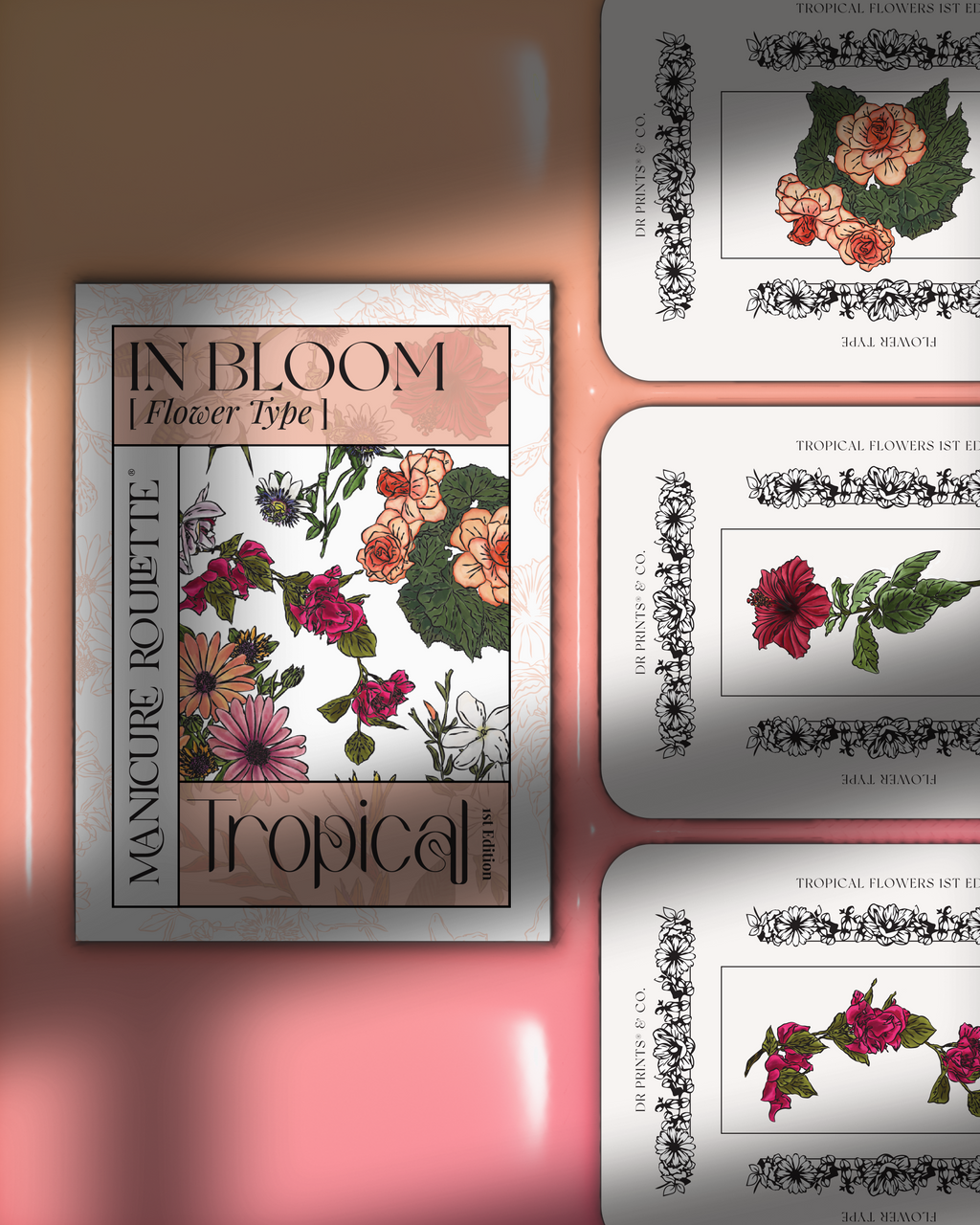 Manicure Roulette: In Bloom | Tropical Flower Type Expansion Pack