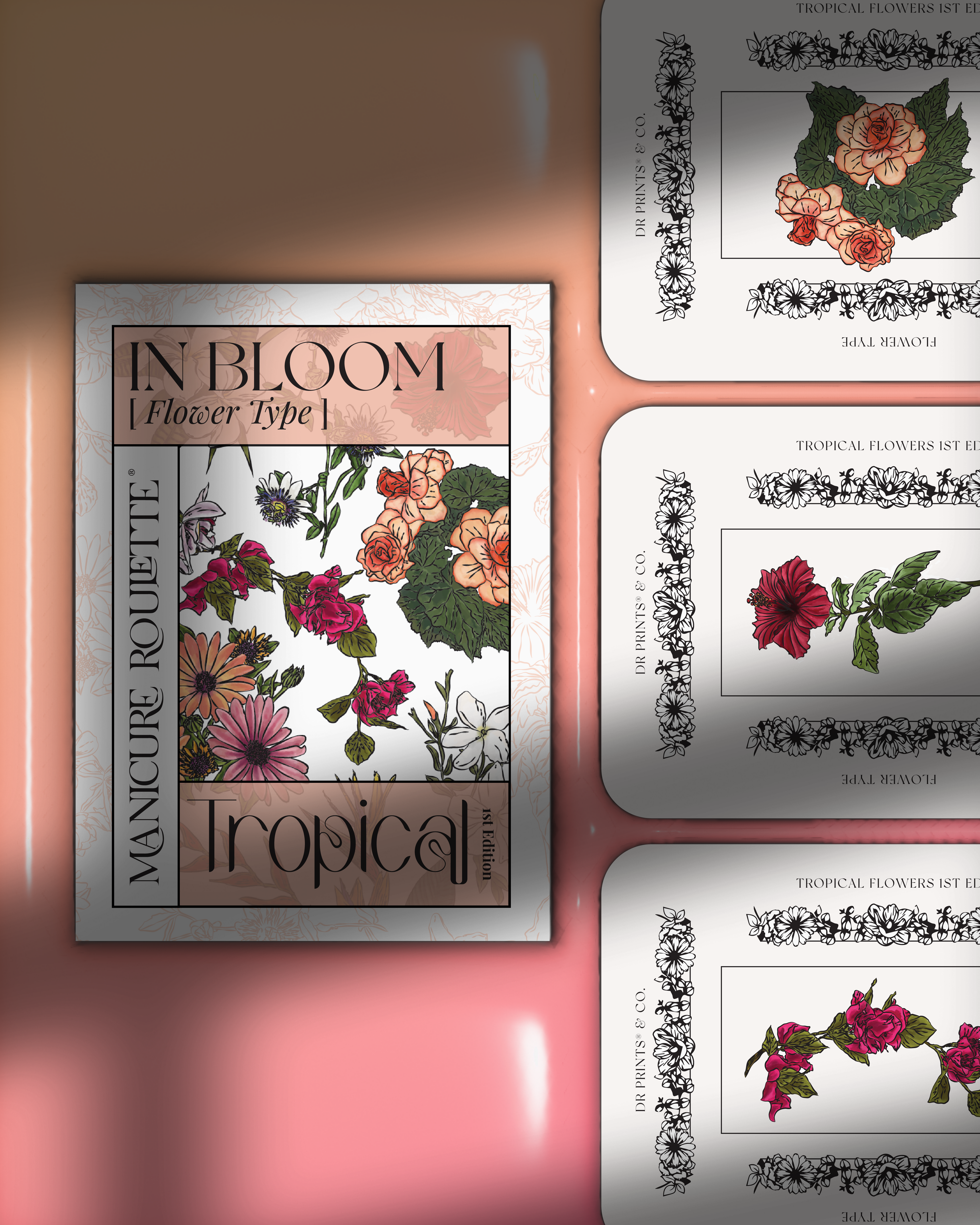 Manicure Roulette: In Bloom | Tropical Flower Type Expansion Pack