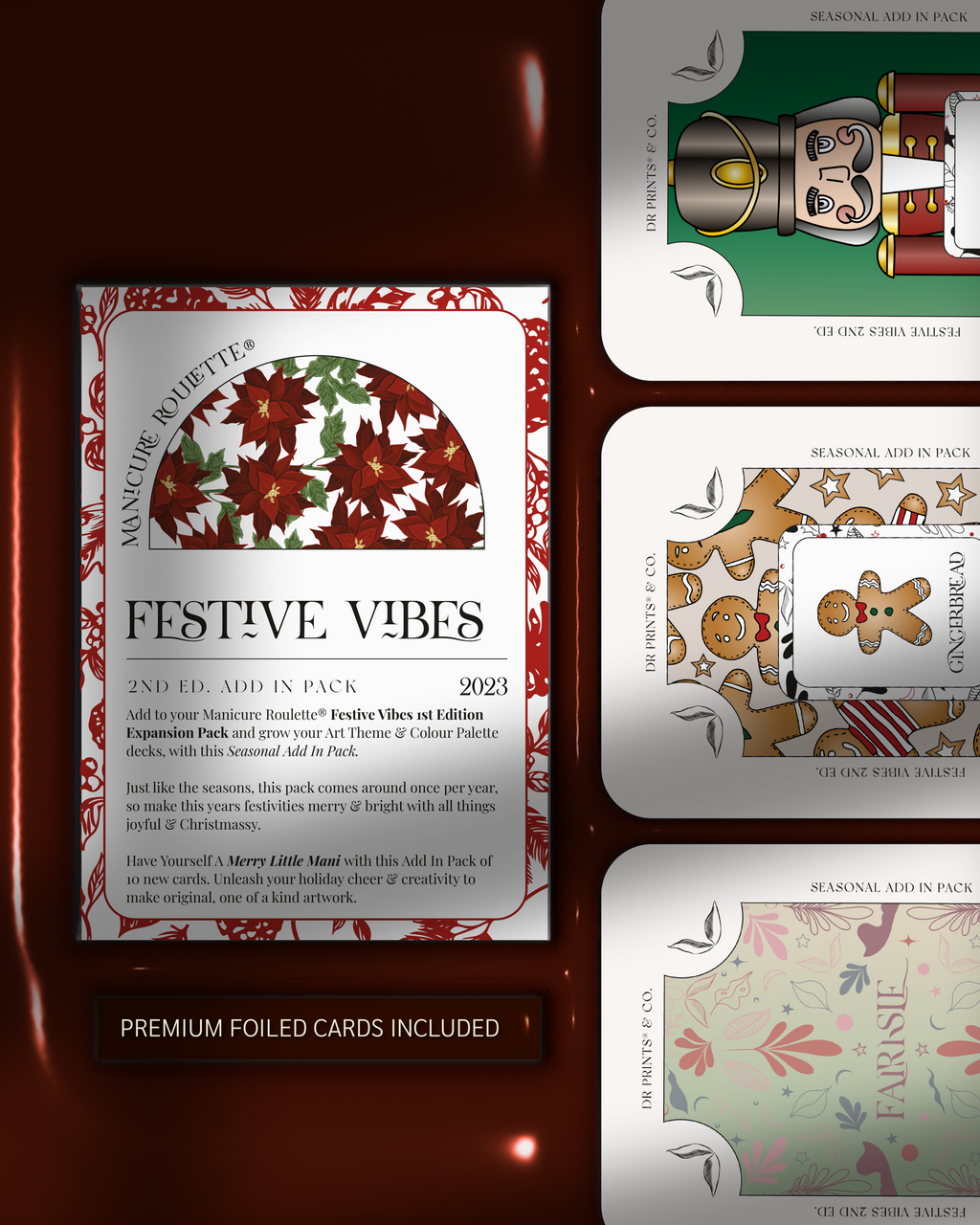 Manicure Roulette Festive Vibes | Christmas Holiday Seasonal Add-In Expansion Pack