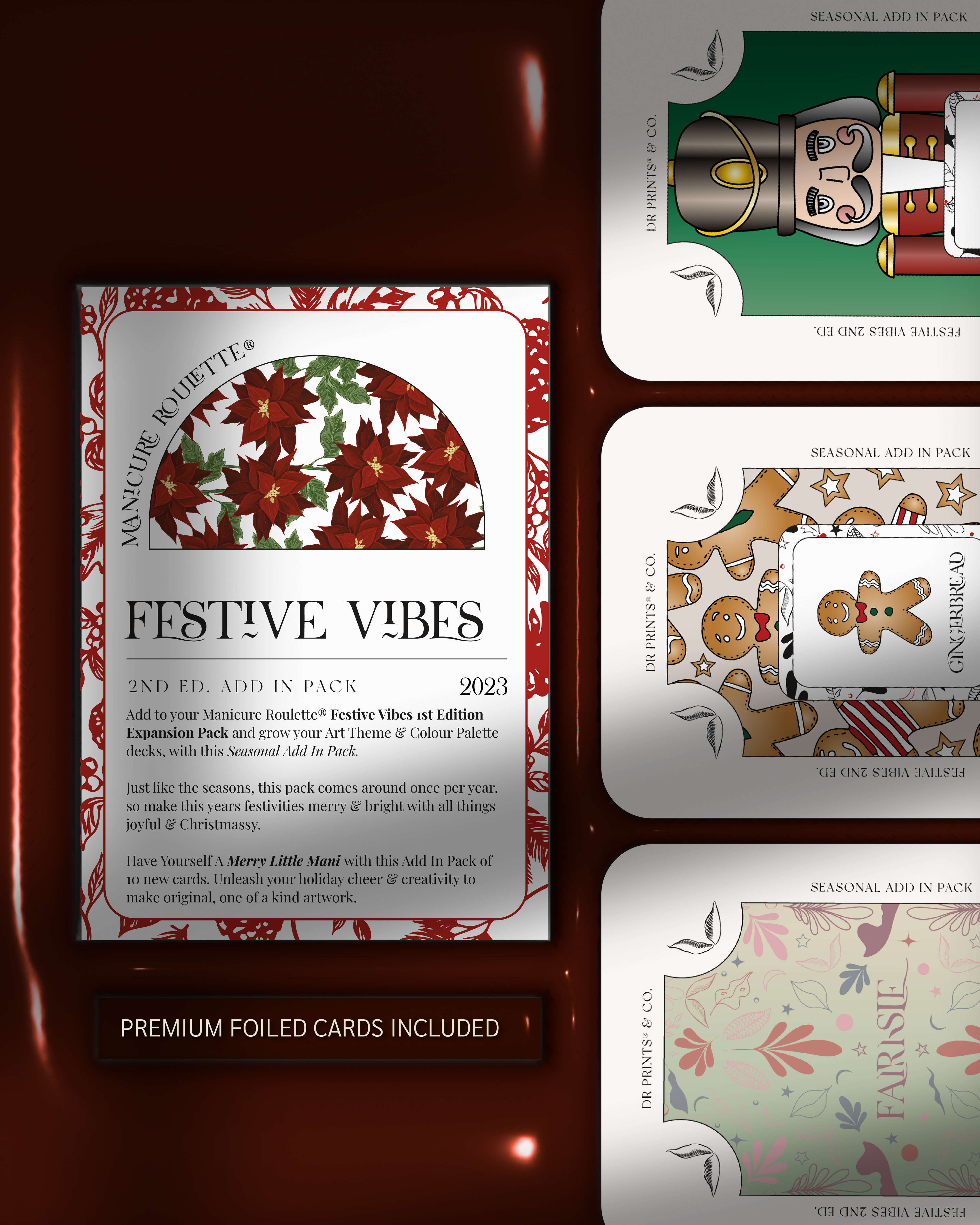 Manicure Roulette Festive Vibes | Christmas Holiday Seasonal Add-In Expansion Pack