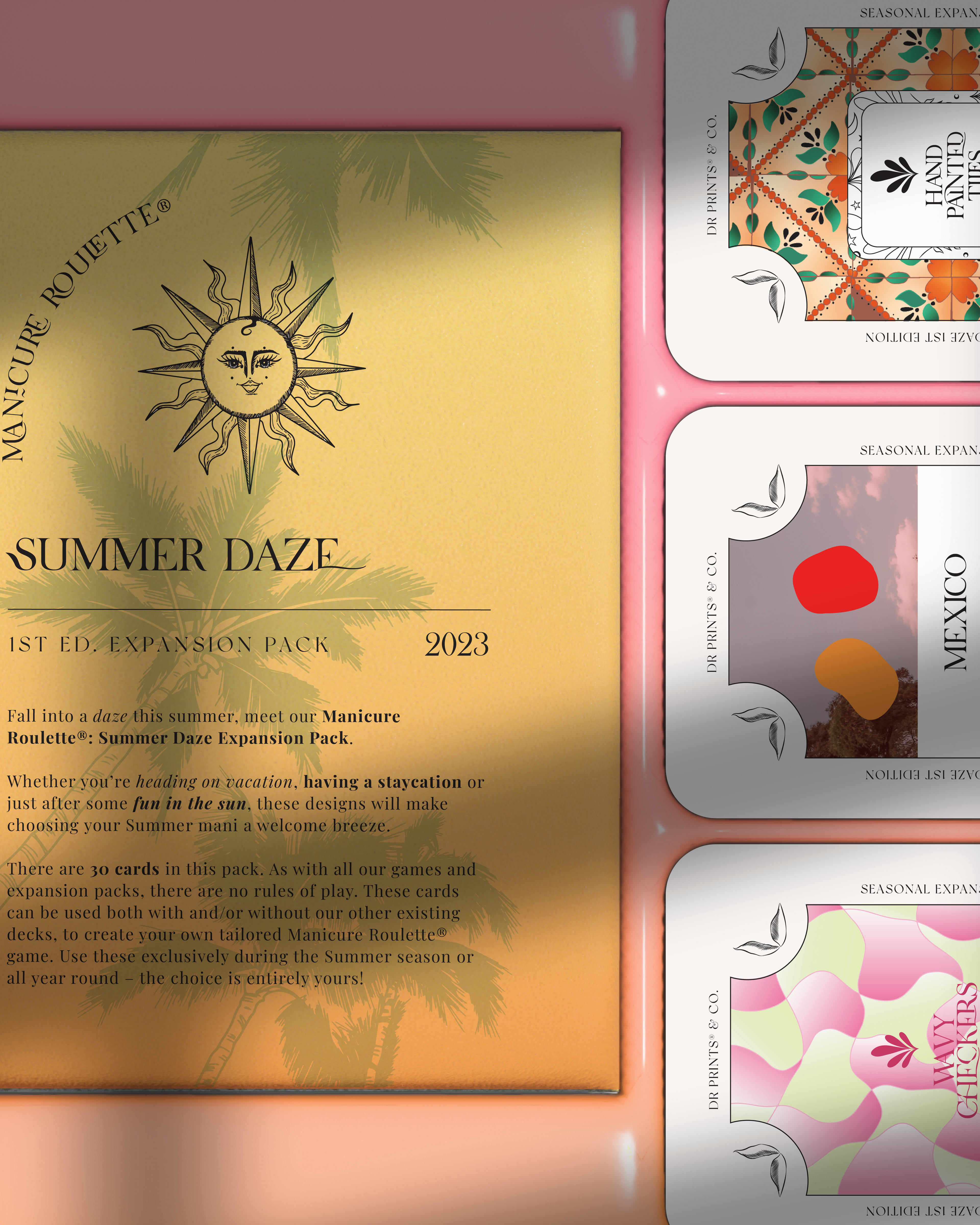 Manicure Roulette Summer Daze | Summer Holiday Seasonal Expansion Pack