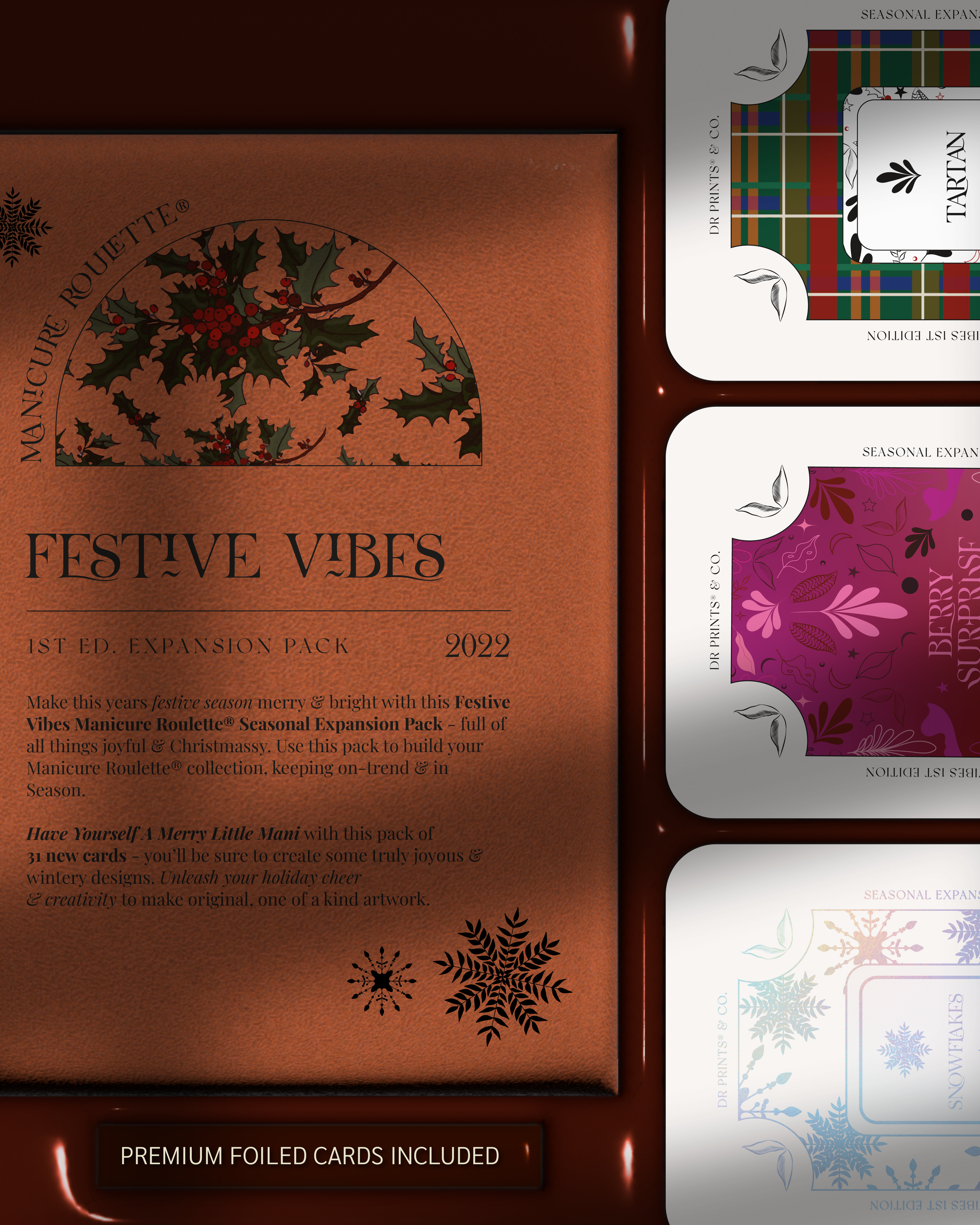 Manicure Roulette Festive Vibes | Christmas Holiday Seasonal Expansion Pack
