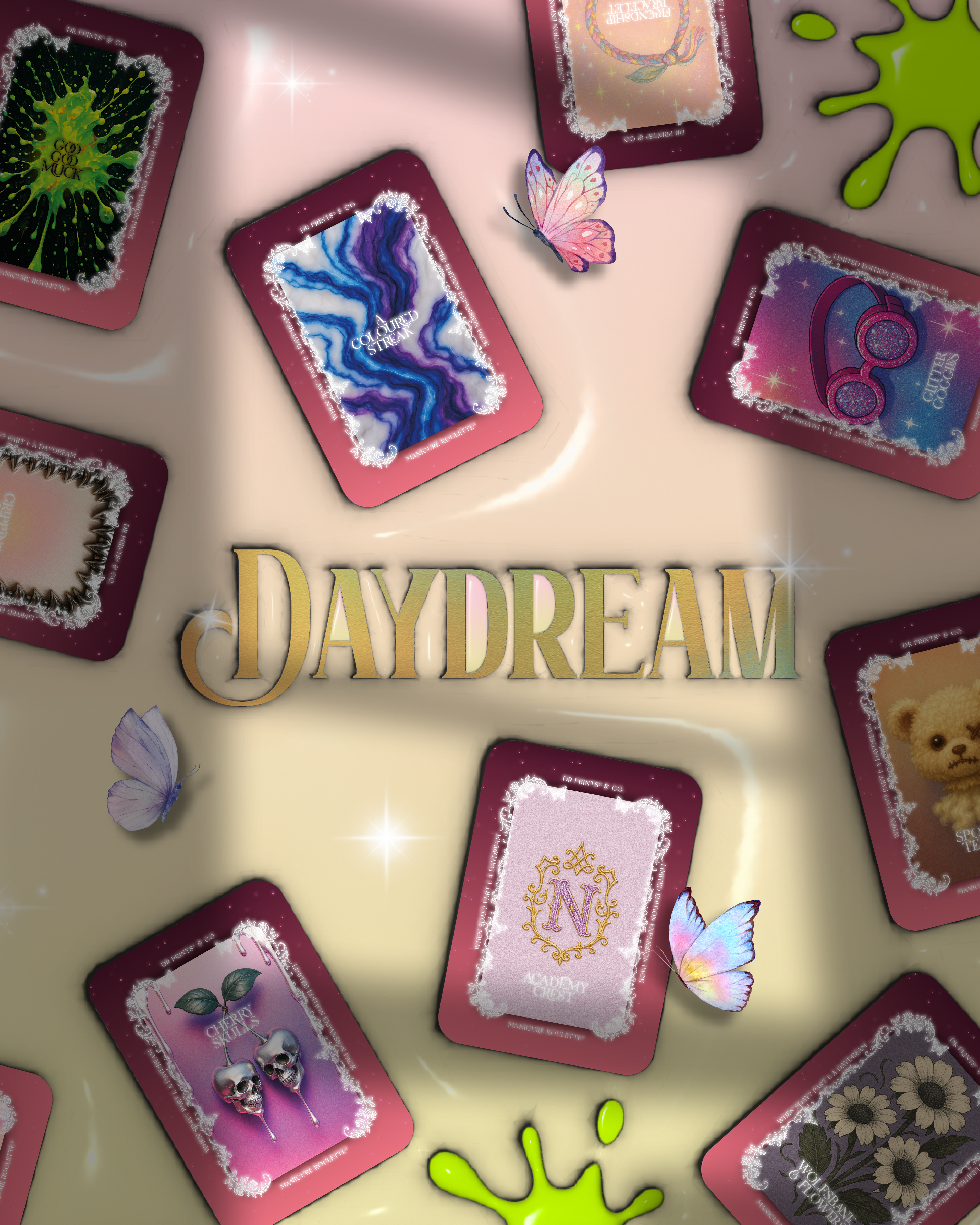 Manicure Roulette When'sDay | Limited Edition Art Theme Expansion Pack Duo