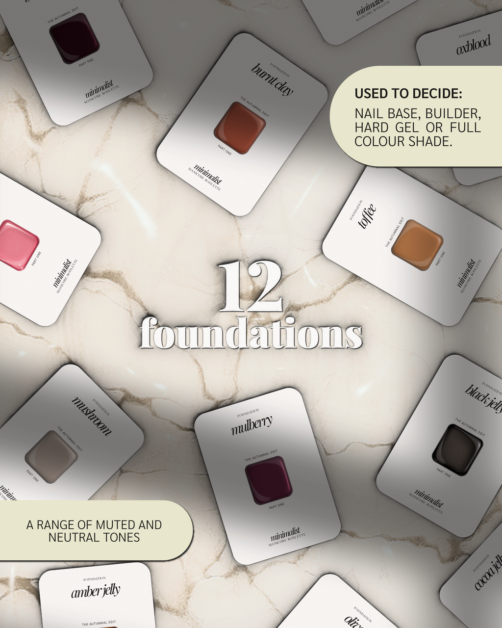 Manicure Roulette Minimalist | Foundation Expansion Pack | The Autumnal Edit Part One