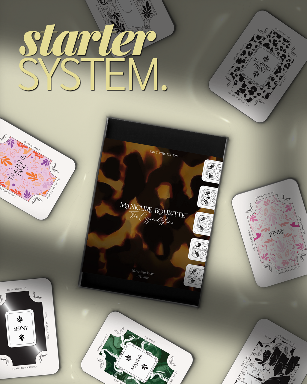 Manicure Roulette The Original Game Starter System