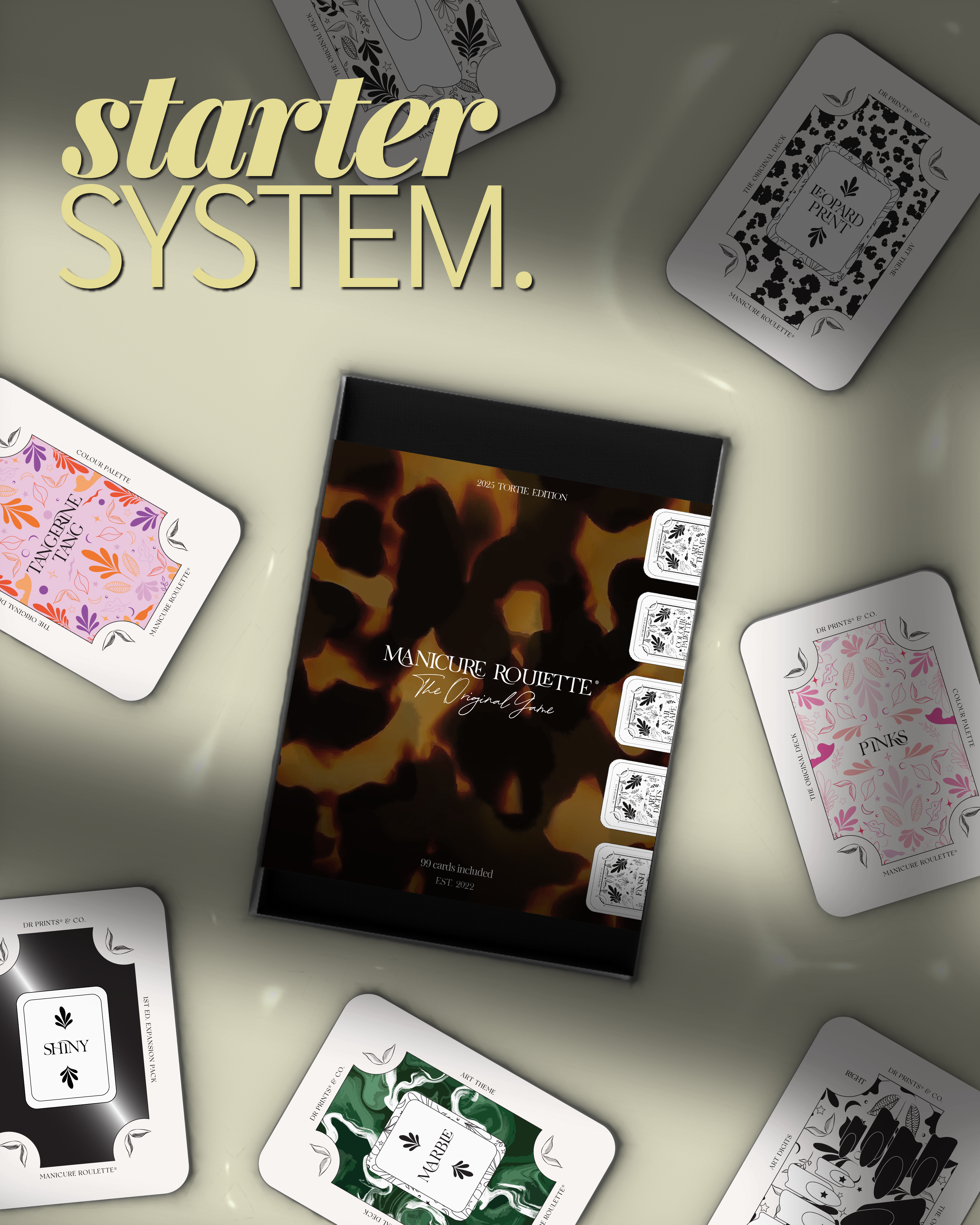 Manicure Roulette The Original Game Starter System