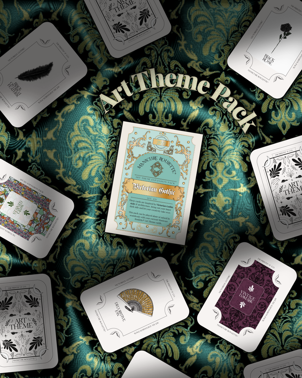 Manicure Roulette Victorian Gothic | Art Theme Expansion Pack