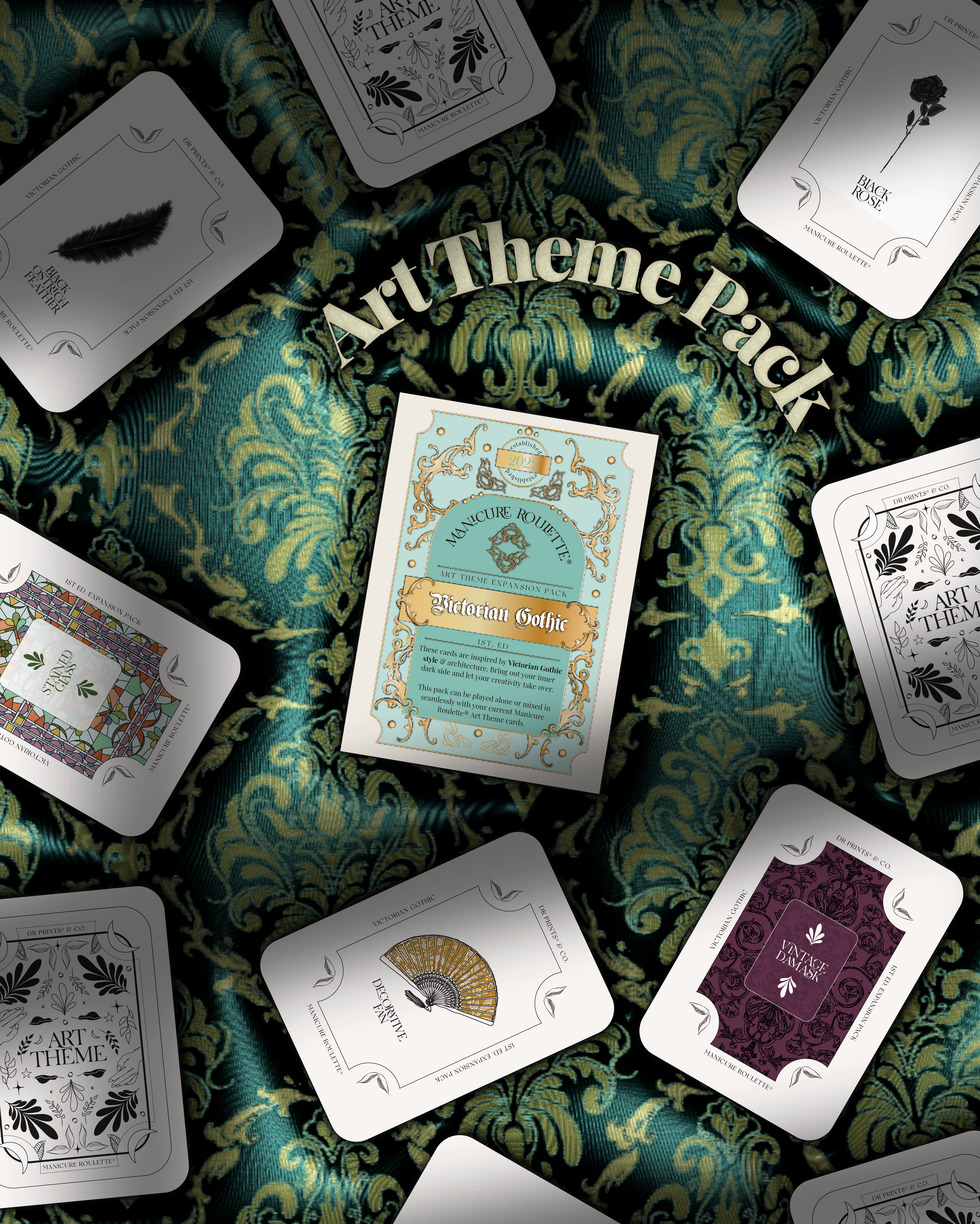 Manicure Roulette Victorian Gothic | Art Theme Expansion Pack